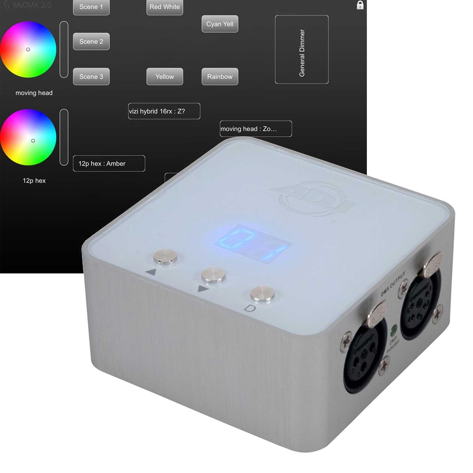 AMERICAN DJ / myDMX 3 DMXインターフェイス ADJ MyDmx 3.0 Software & Interface - Return | IDJNOW