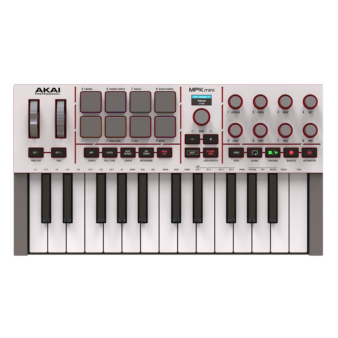 Akai Professional MPK Mini 4 Keyboard Grey - Open Box Mint