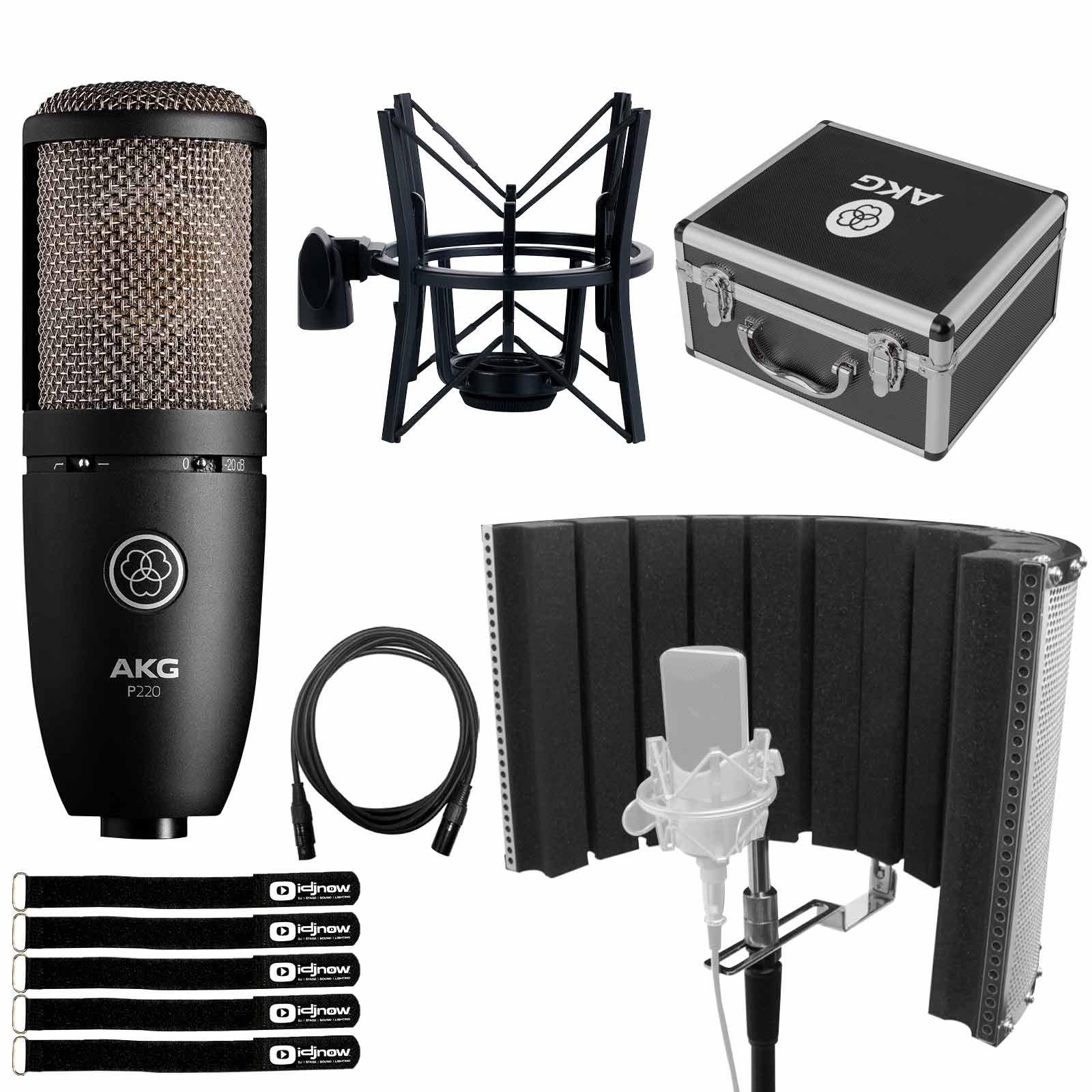 AKG Perception 220 Mic with Isolation Shield | IDJNOW