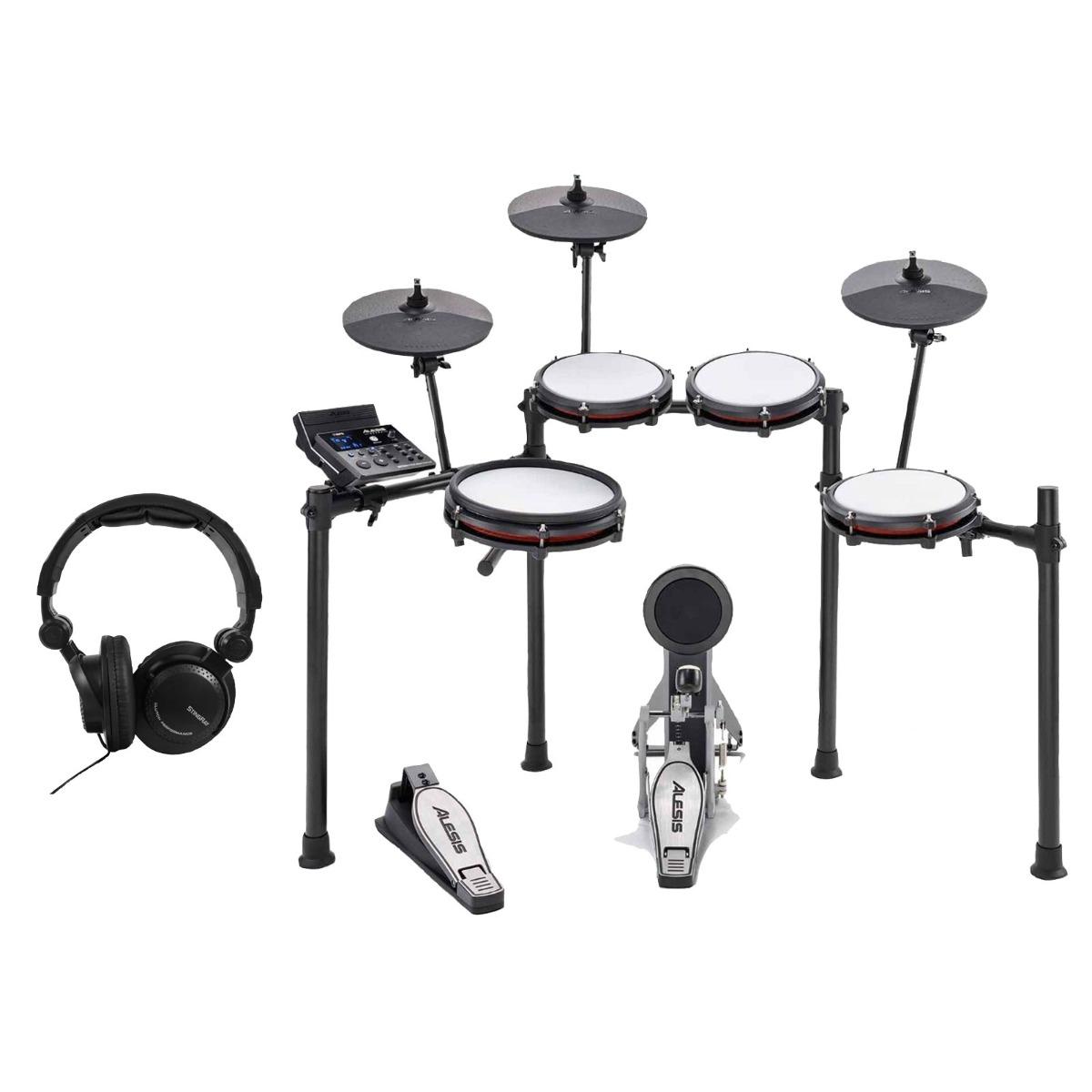 Alesis NITRO MAX KIT Eight-Piece Drum Kit with Headphones