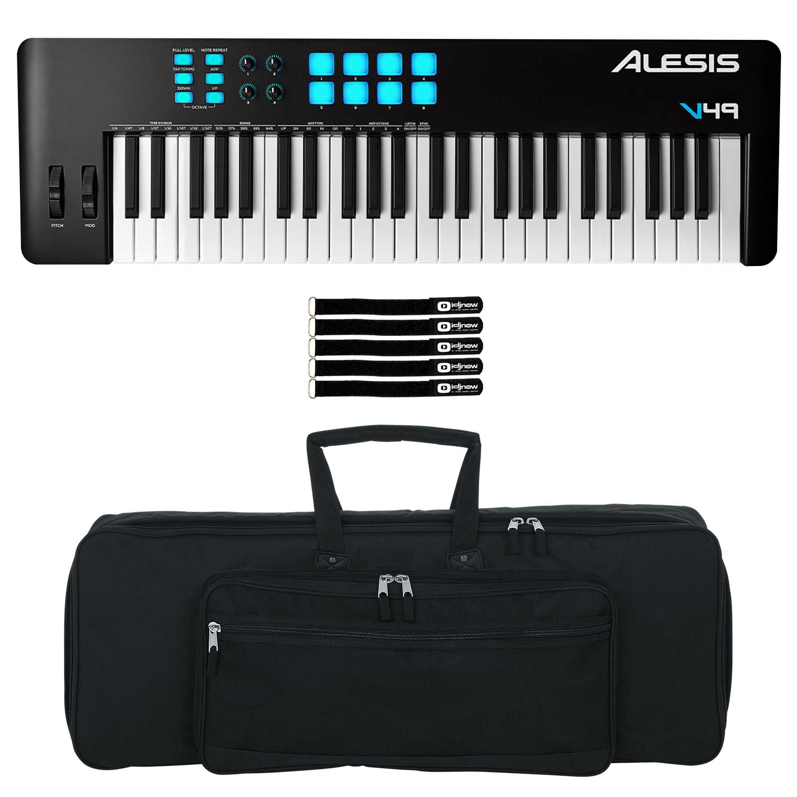 Alesis V49 MKII 49キー USB-MIDIキーボード Amazon.com: Alesis Q49 MKII - 49 Key USB MIDI Keyboard