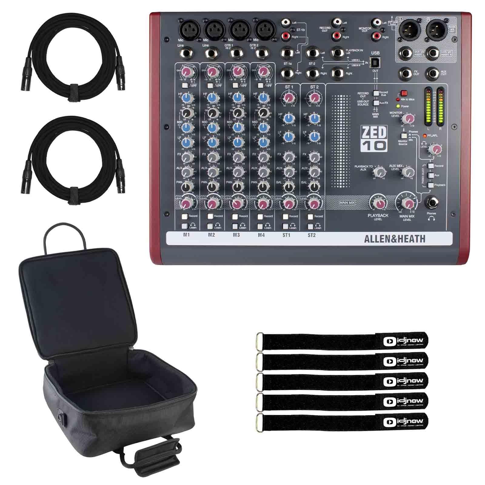 Allen & Heath ZED 10 ミキサー Allen & Heath ZED-10 アナログミキサー｜FULL-TEN