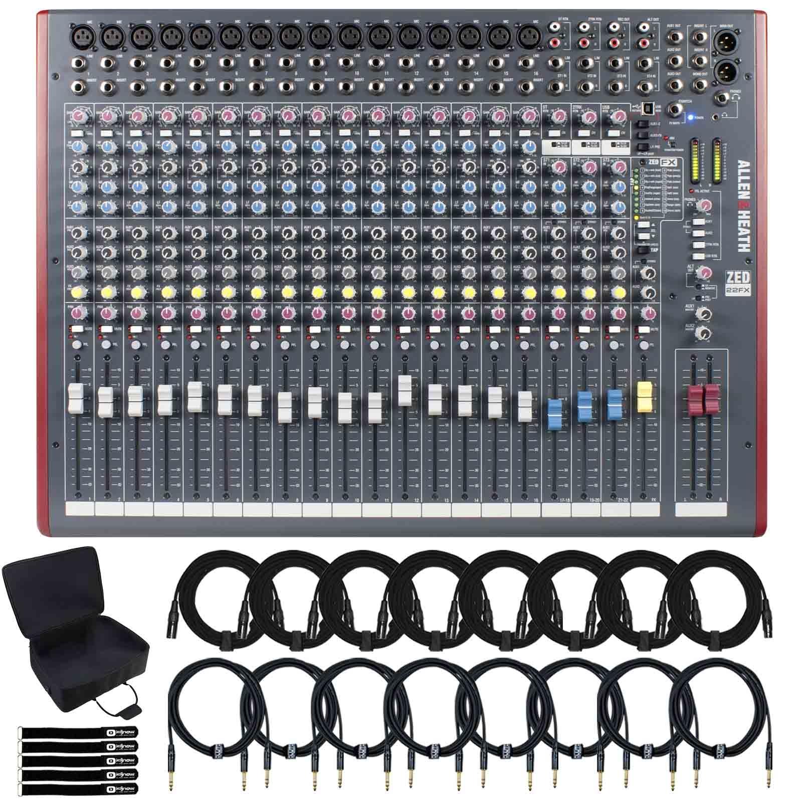 ALLEN&HEATH ZED-22FX　送料込み！ Amazon.com: Allen & Heath ZED-22FX - 22-Channel Touring Quality