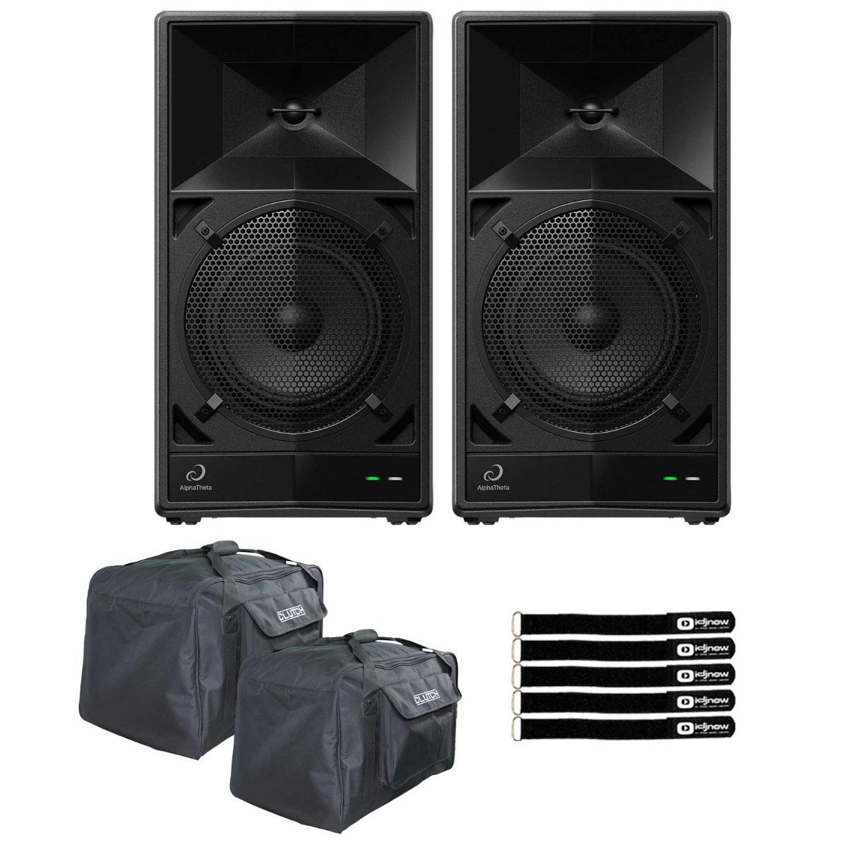 AlphaTheta WAVE-EIGHT DJ Speaker 2-Pack with Totes | IDJNOW