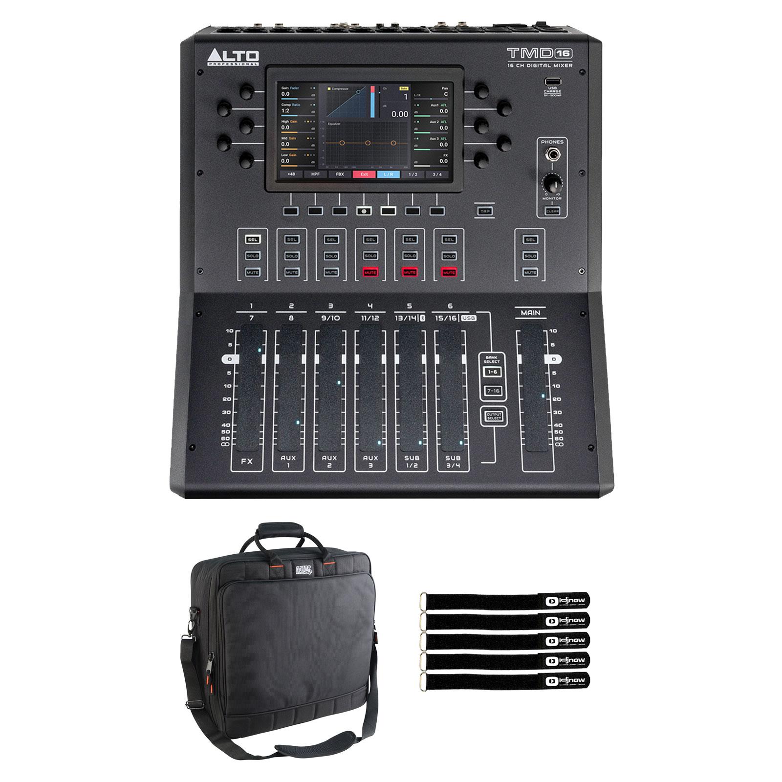 Alto Professional TMD16 16-Channel Digital Mixer with Bag