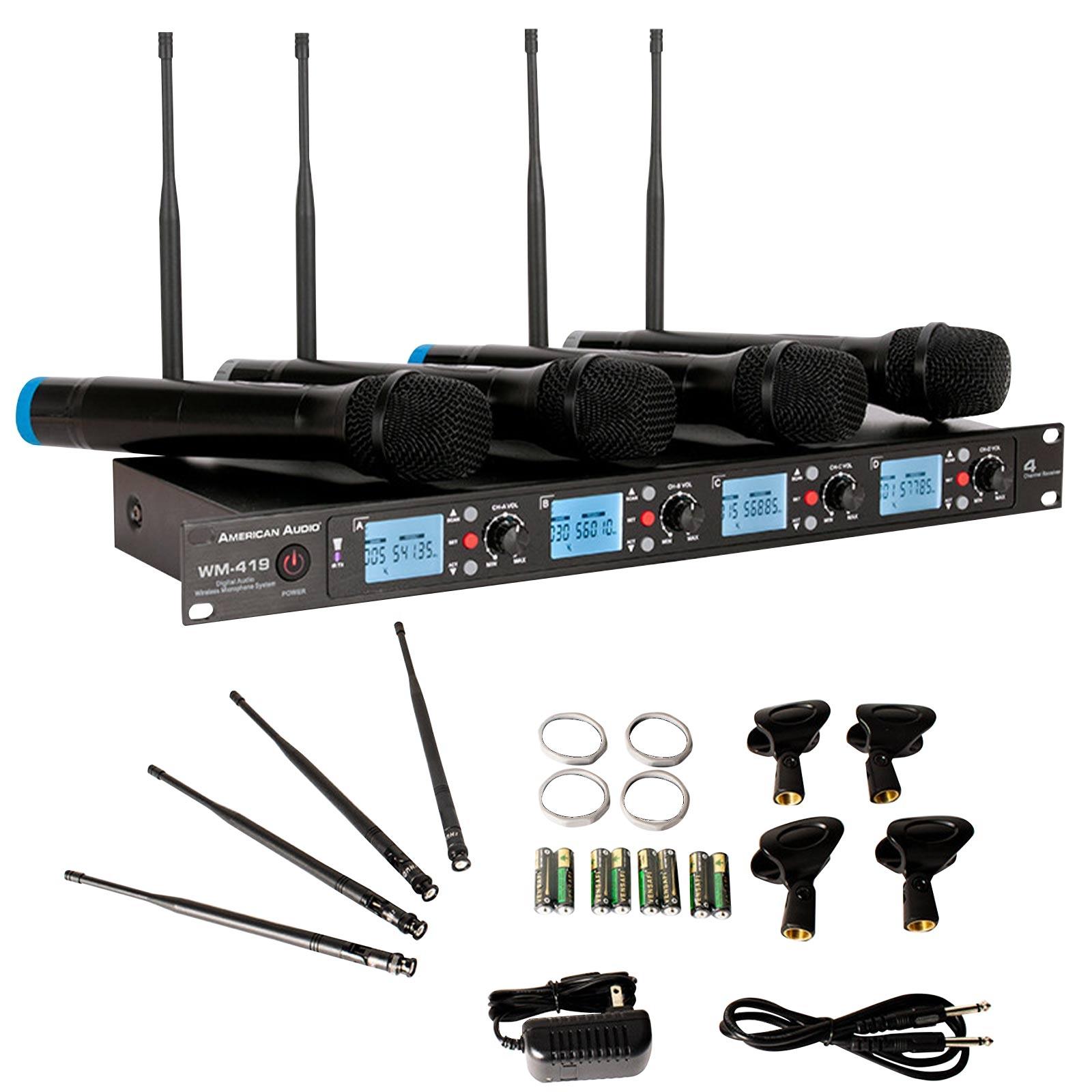 ADJ WM-419 Wireless Microphone System | IDJNOW