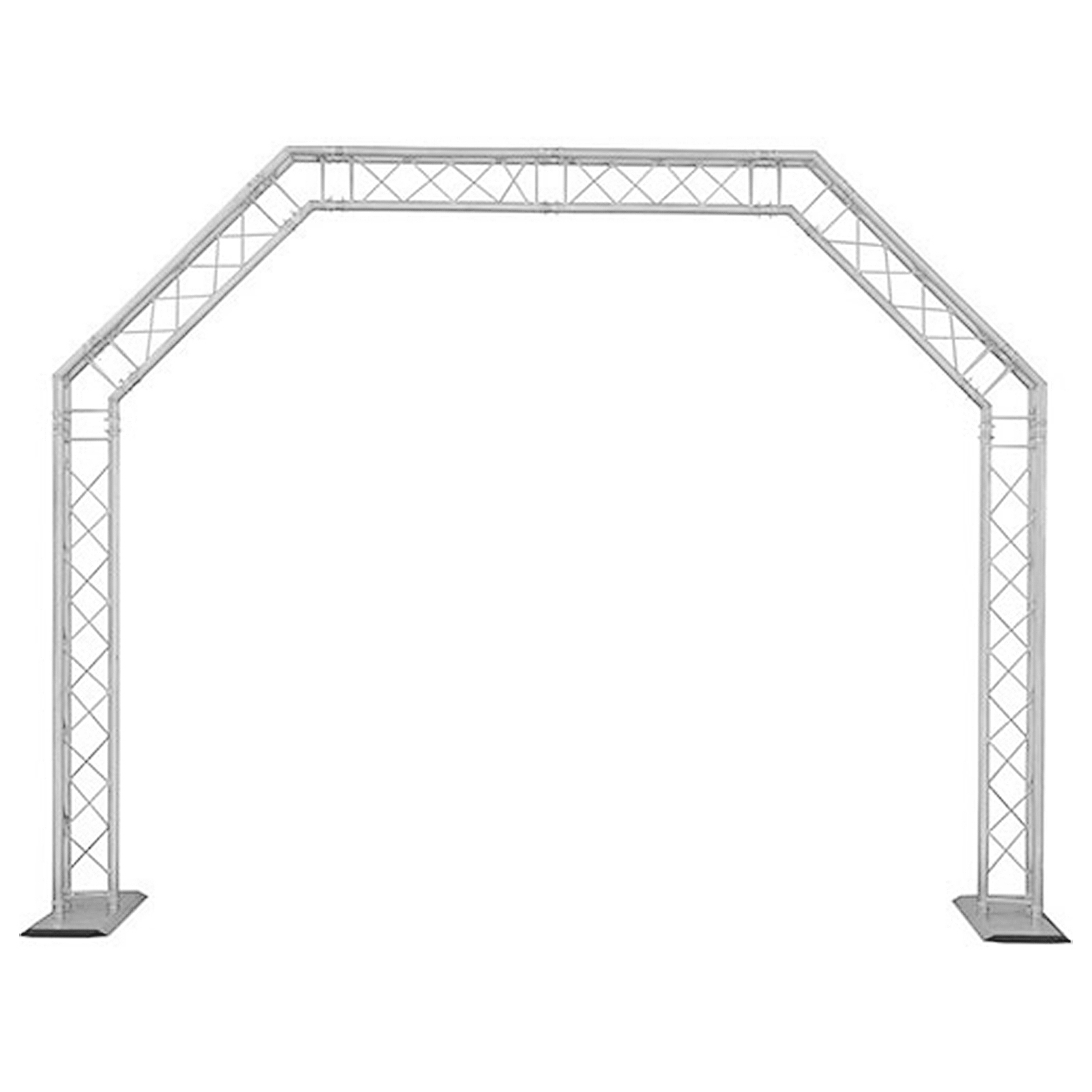 Global Truss Arch System 10FT Wide x 8FT High Mobile DJ