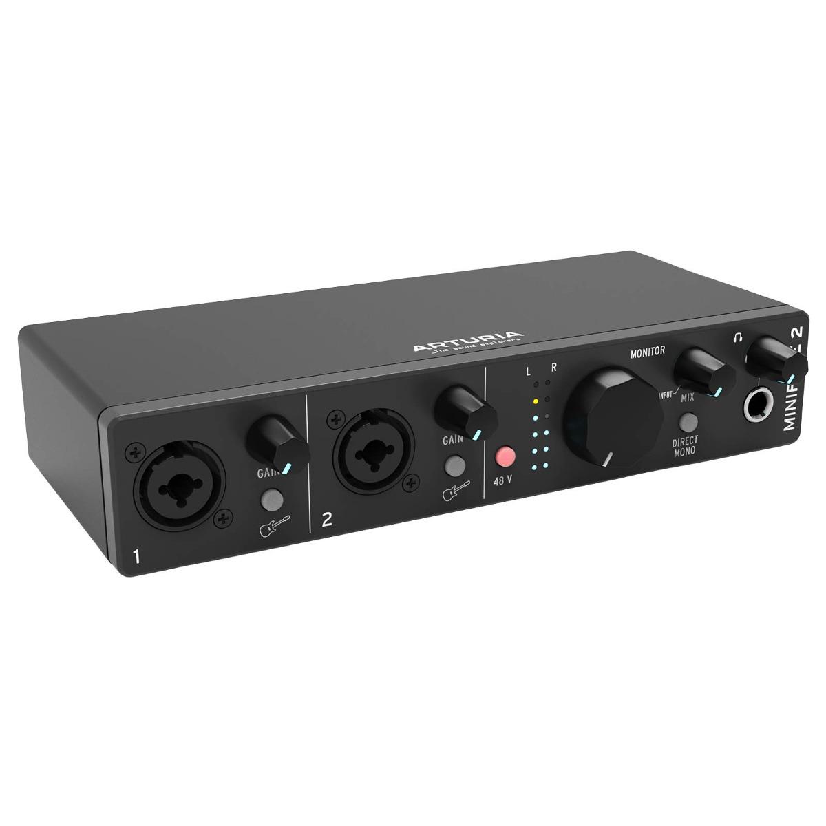 Arturia MINIFUSE-2-BLACK Dual Audio Interface | IDJNOW