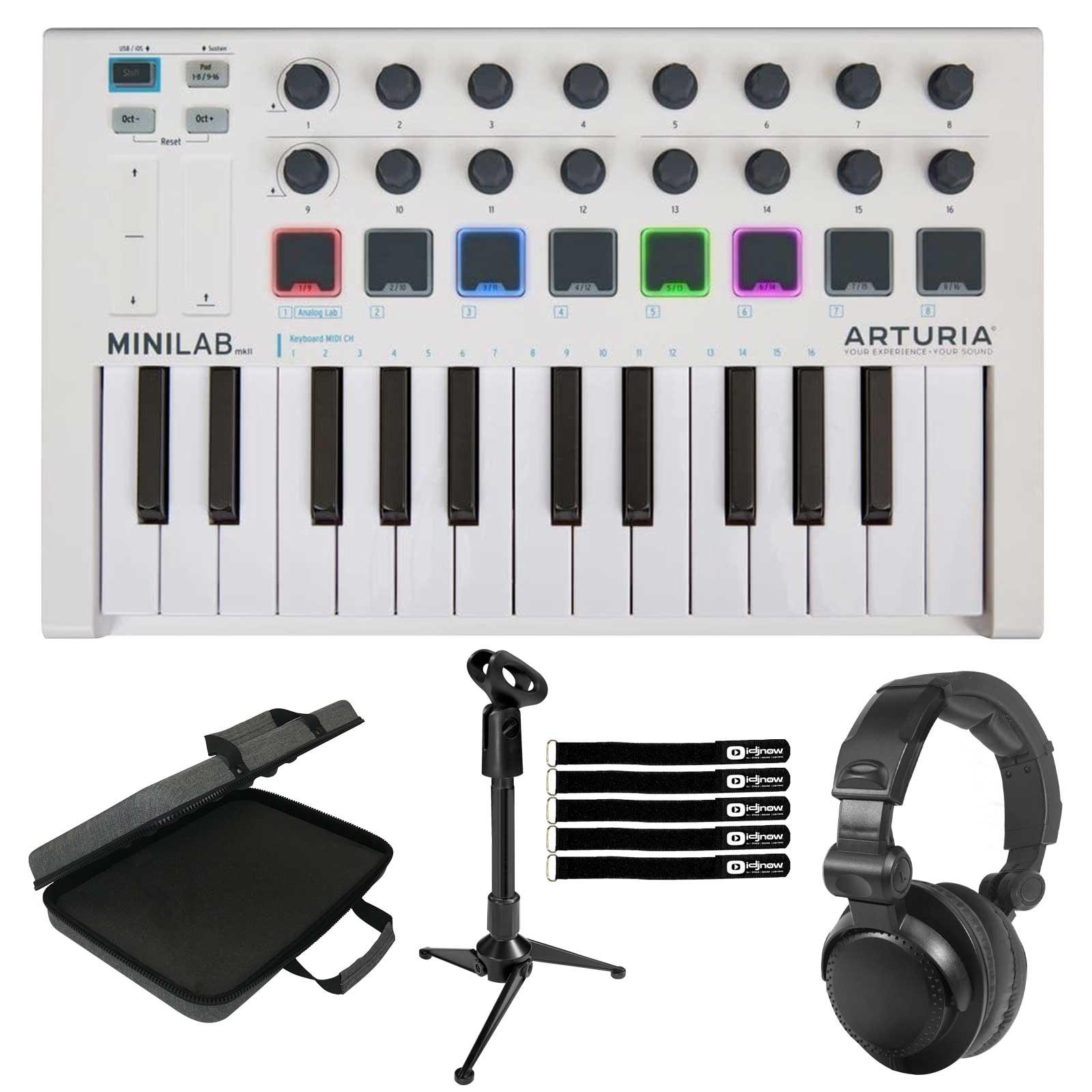 Arturia MiniLab MK II with Headphones & Case | IDJNOW