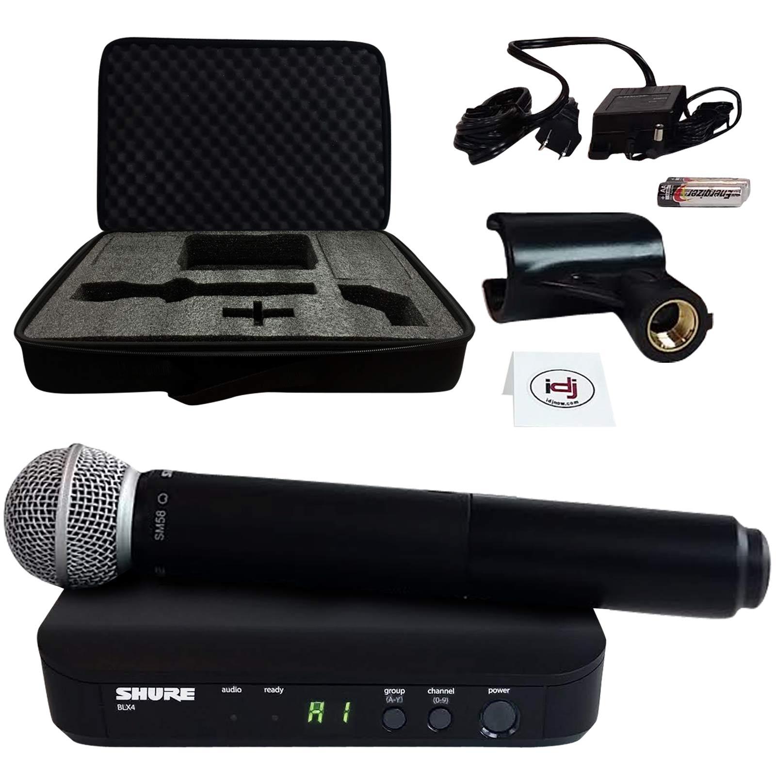 Shure BLX24/SM58 Handheld Wireless System | IDJNOW