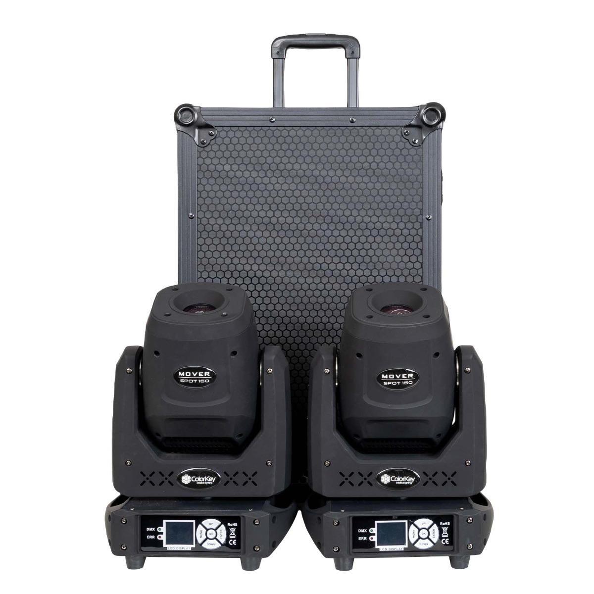 ColorKey CKU-5053 Mover Spot 150 2-Pack with Case | IDJNOW