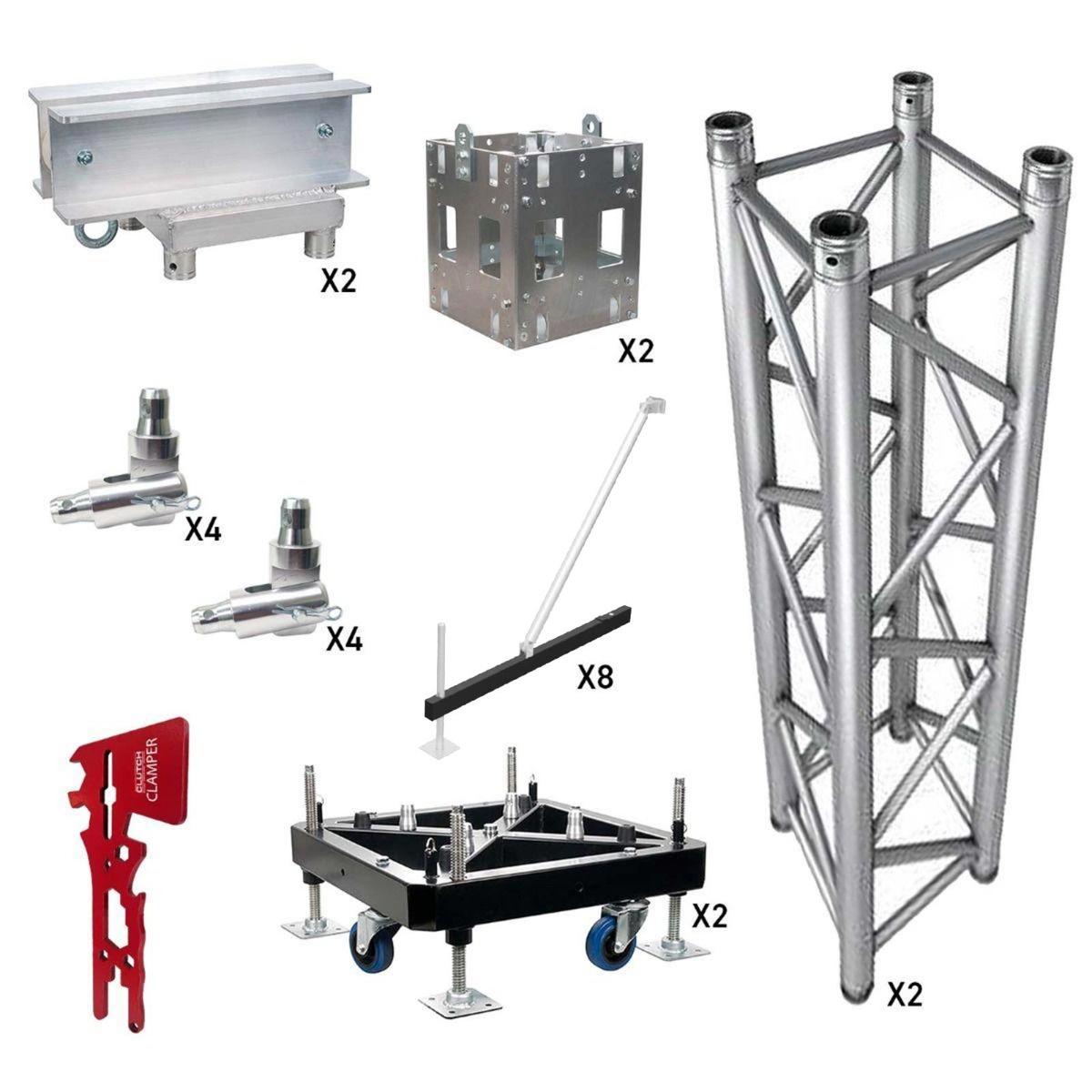 畳ボード Type-C (IGT ３unit) Drip- stand.set 8' Tripod Kit with 7297T Winch, 7281TT 3-way SRL-R and