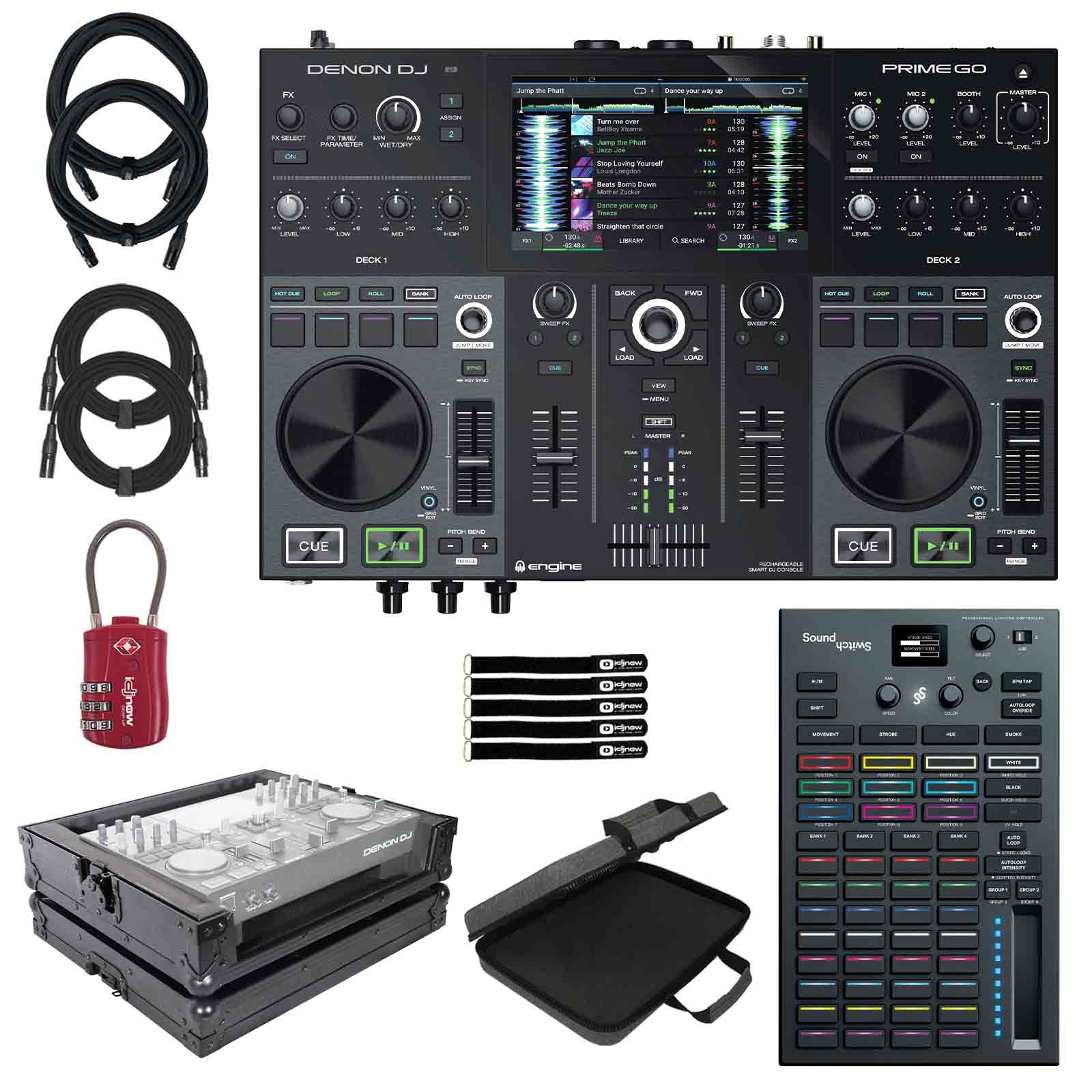 DJ機材 DENON DJ PRIME GO Denon DJ PRIME GO+ Professional 2-Channel Standalone DJ