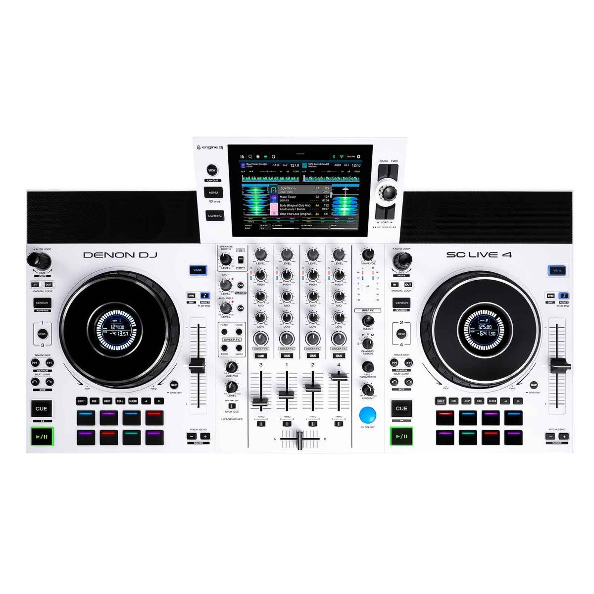 DENON DJ SC LIVE 4 DJコントローラー Amazon.com: Denon DJ SC LIVE 4 WHITE - Standalone DJ