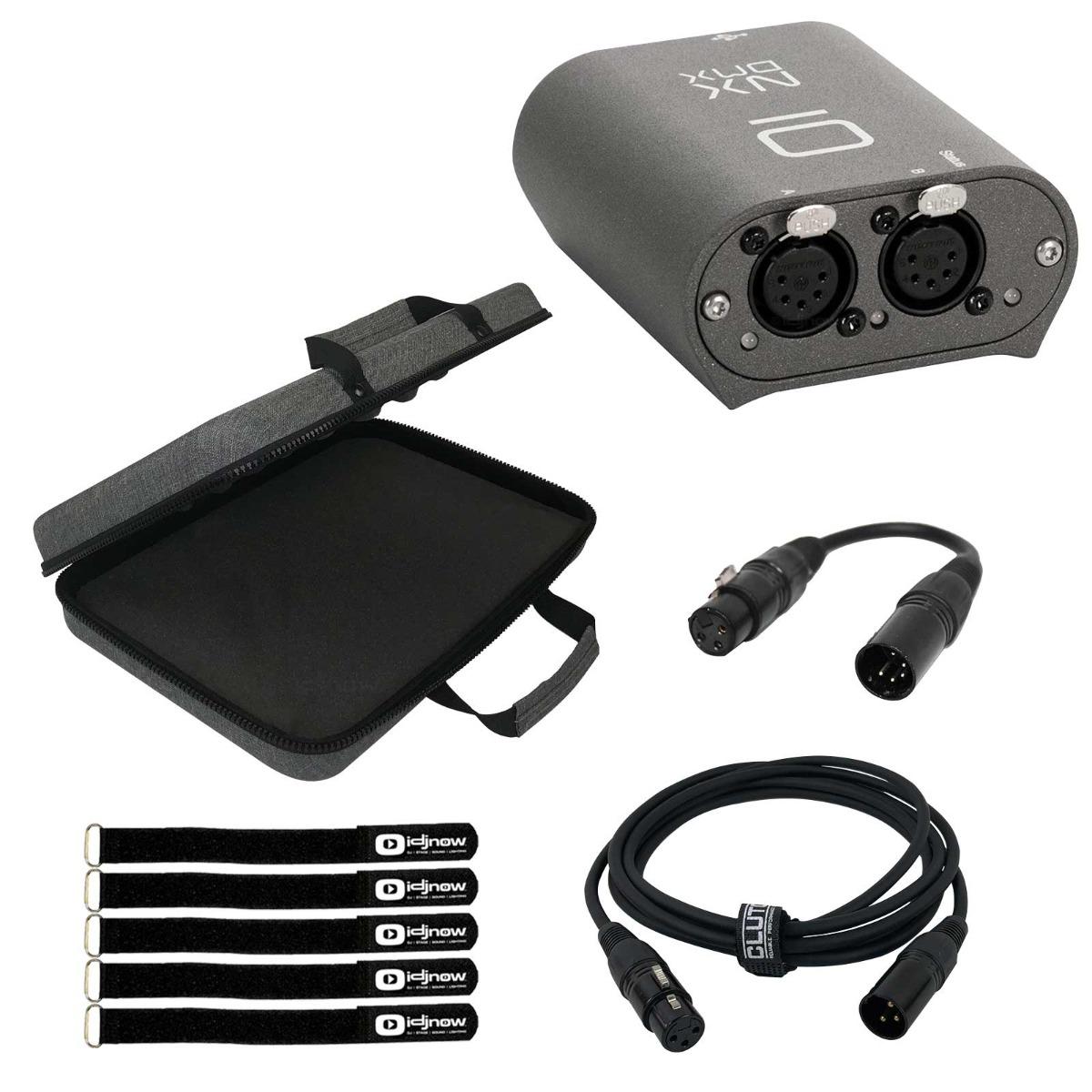Elation NX DMX USB 2 Port Node with Carrying Case | IDJNOW