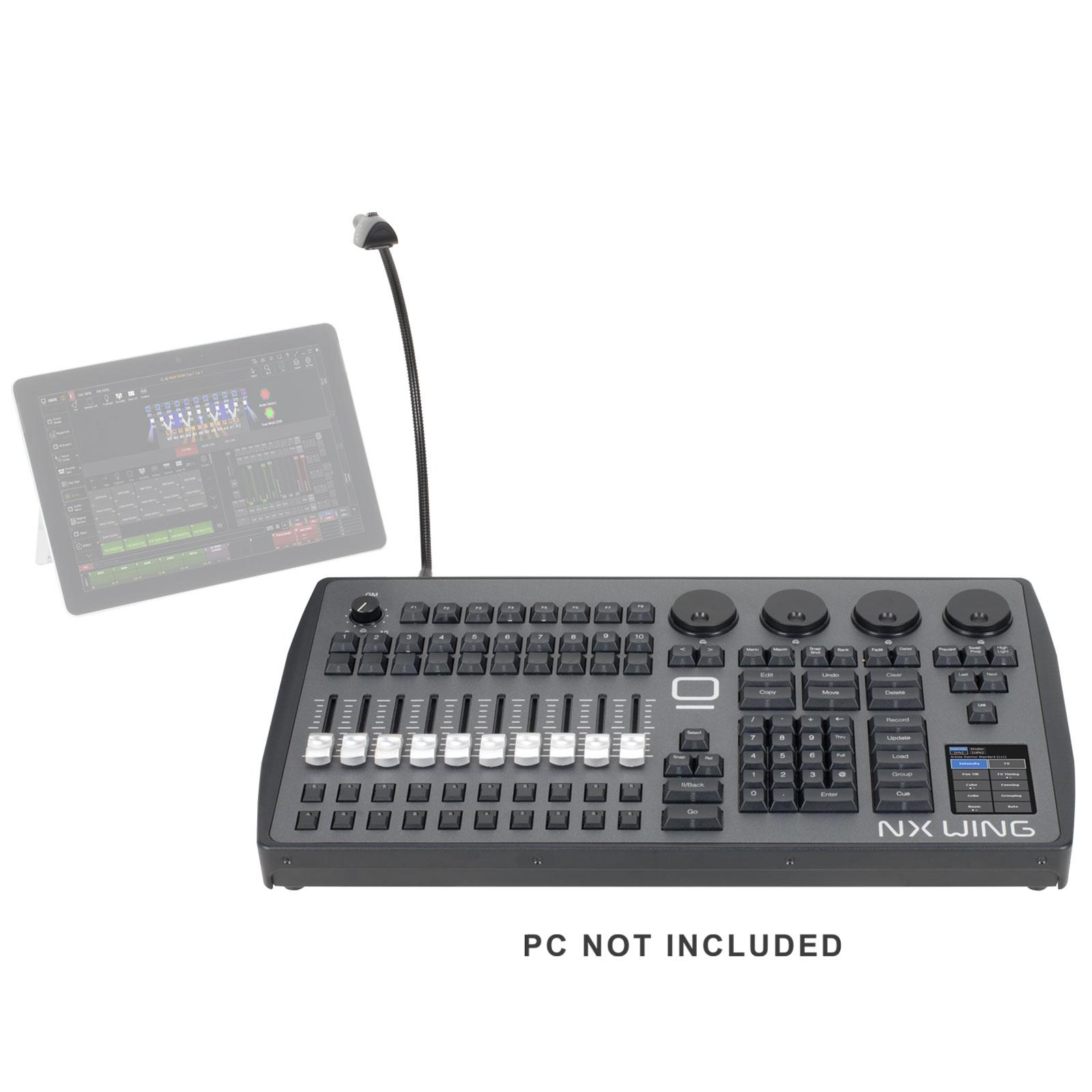 ELATION NX Wing ONYX DMXコントローラー Obsidian Obsidian Control NX Wing Onyx OS Lighting Surface | IDJNOW