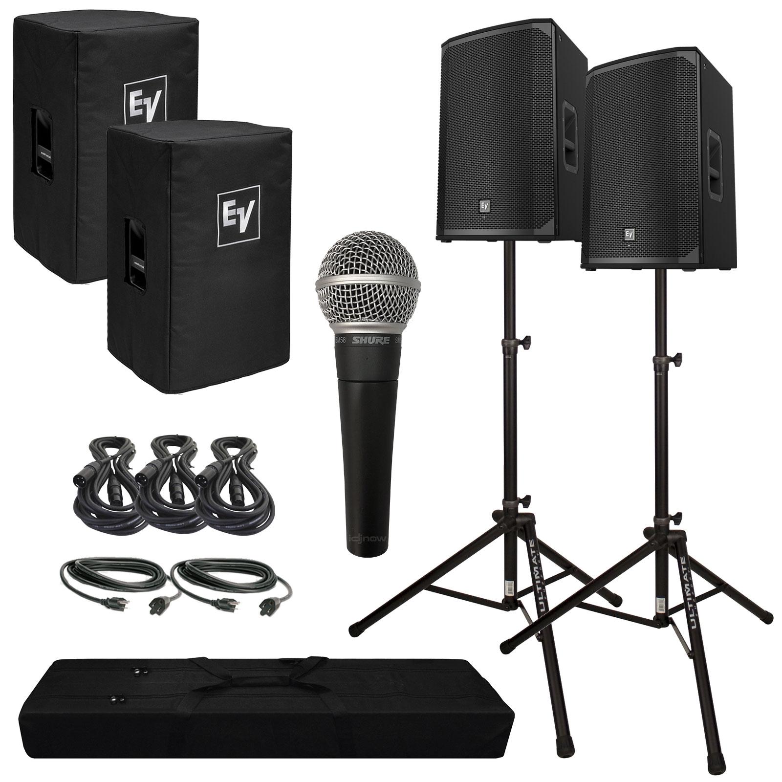 2x Electro-Voice EKX-15P 15