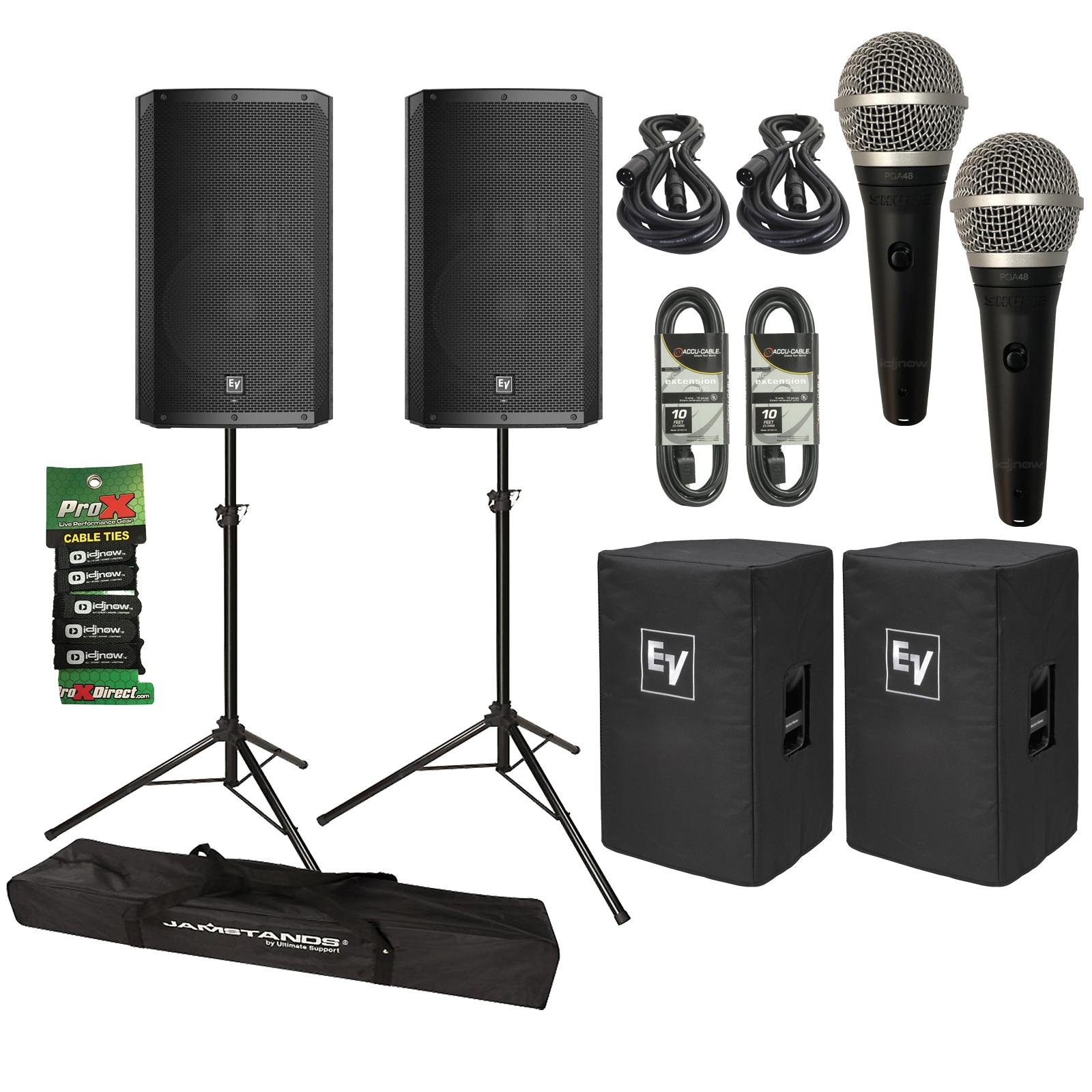 2x Electro-Voice ELX200-15P 15