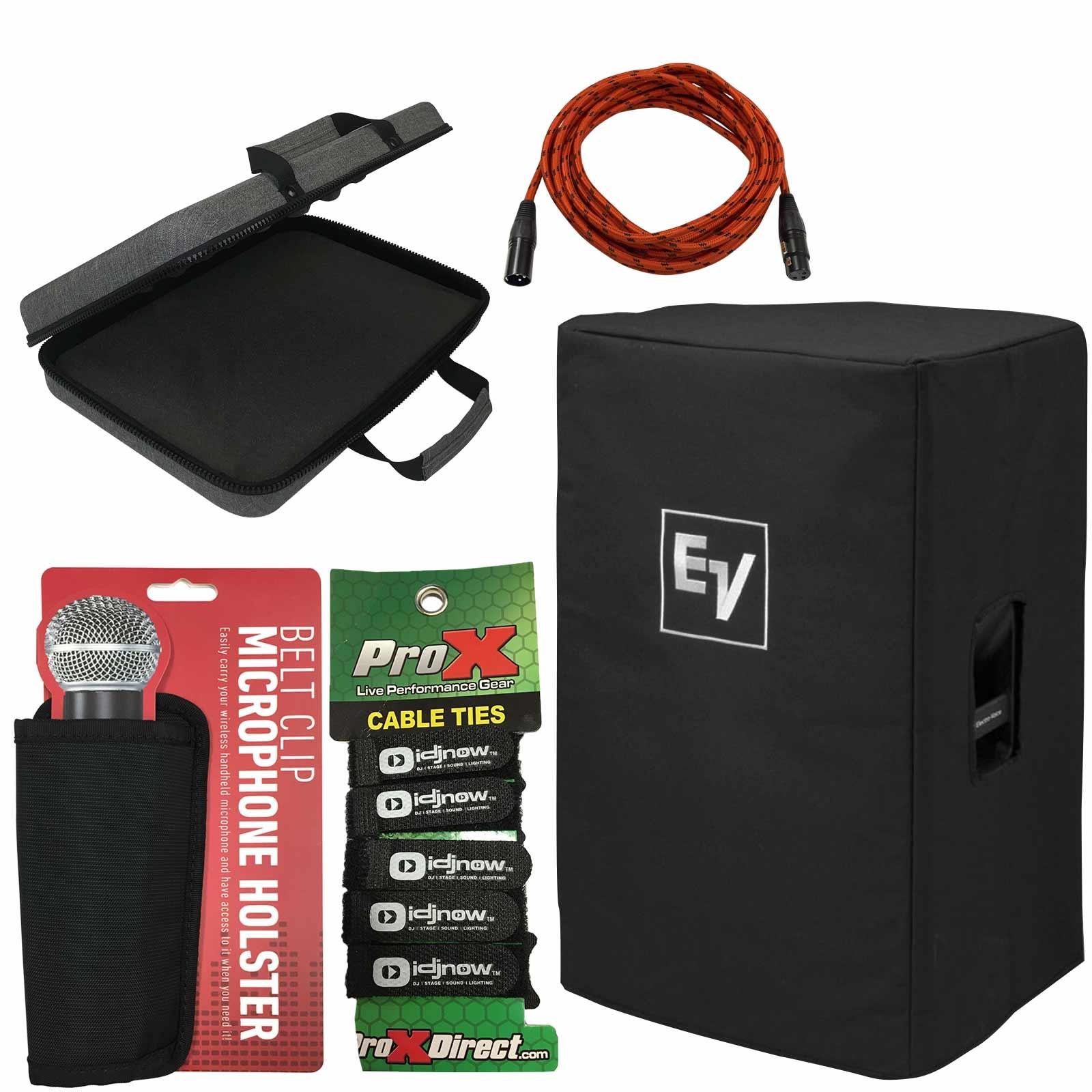 Electro-Voice ZLX-12 Cover with Case & Accessories | IDJNOW
