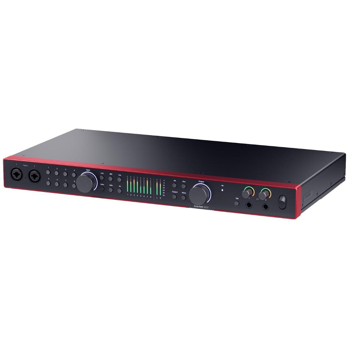 Focusrite Scarlett 18i20 4th Gen USB Audio Interface