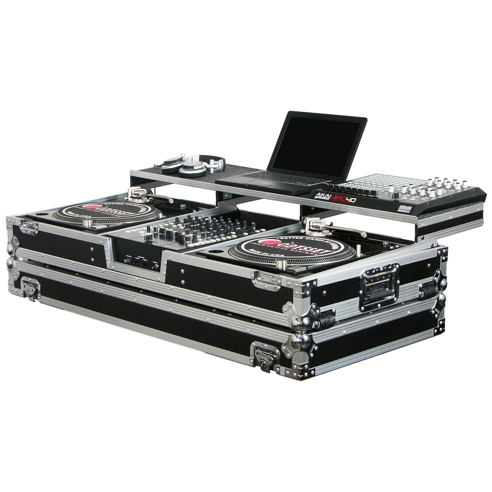 Odyssey FZGSPBM12W Turntable DJ Coffin | IDJNOW