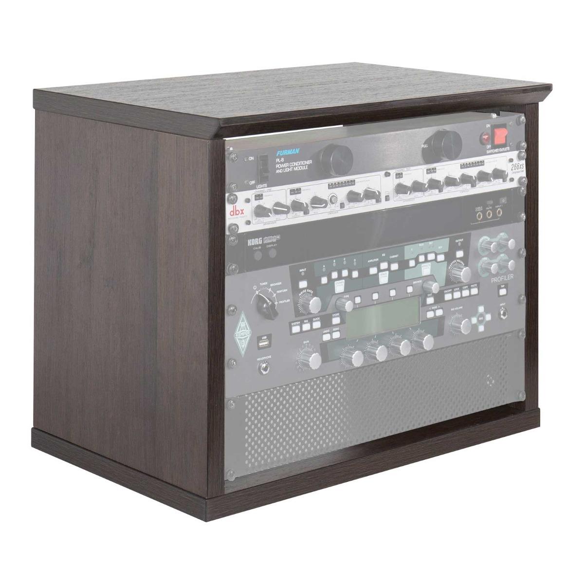 Gator Cases GFW-ELITERK-8U-BRN Brown 8U Studio Rack | IDJNOW