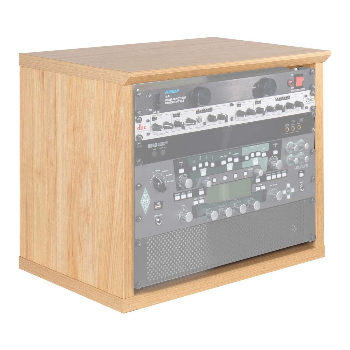 Gator Cases GFW-ELITERK-8U-MPL Maple 8U Studio Rack | IDJNOW
