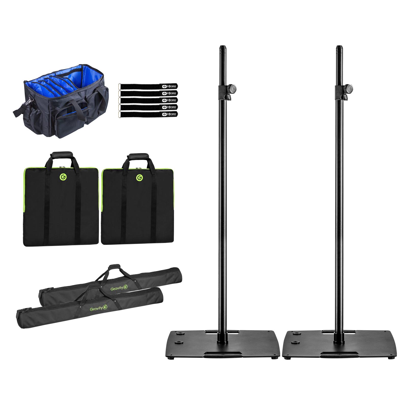 タクト3.0STABD Light speed2 2x Gravity Stands TLS 431 B Touring-Lighting Stands & Bags