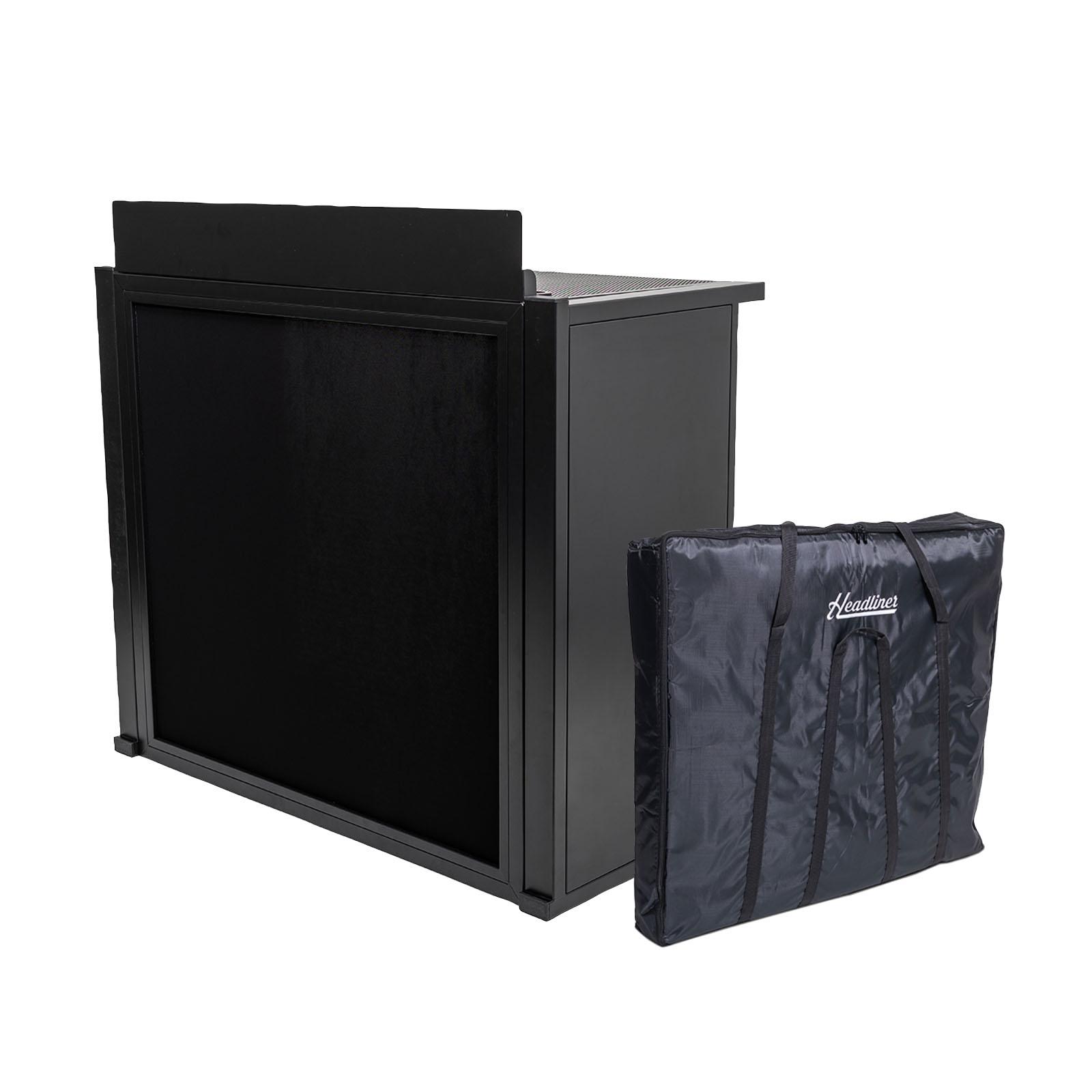 Headliner HL30080 Solana DJ Booth Black - Open Box Mint