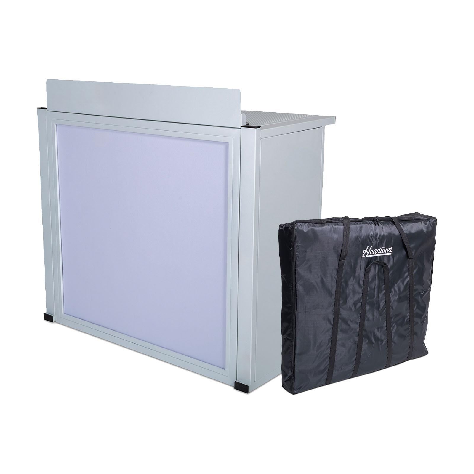Headliner HL30081 Solana DJ Booth White - Open Box Mint
