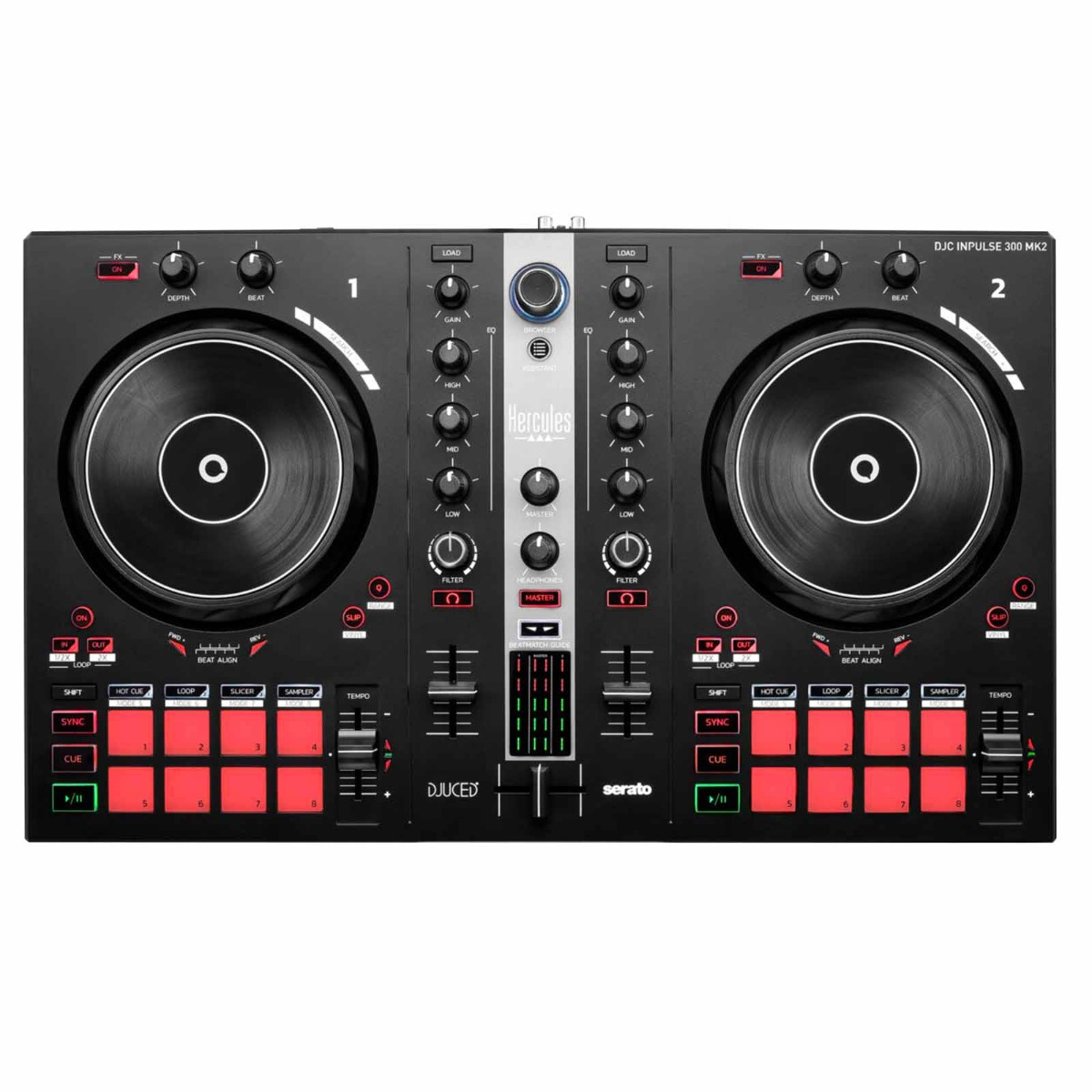 Hercules DJ Controller Serato対応 Hercules DJControl Starlight - DJ Software Controller with