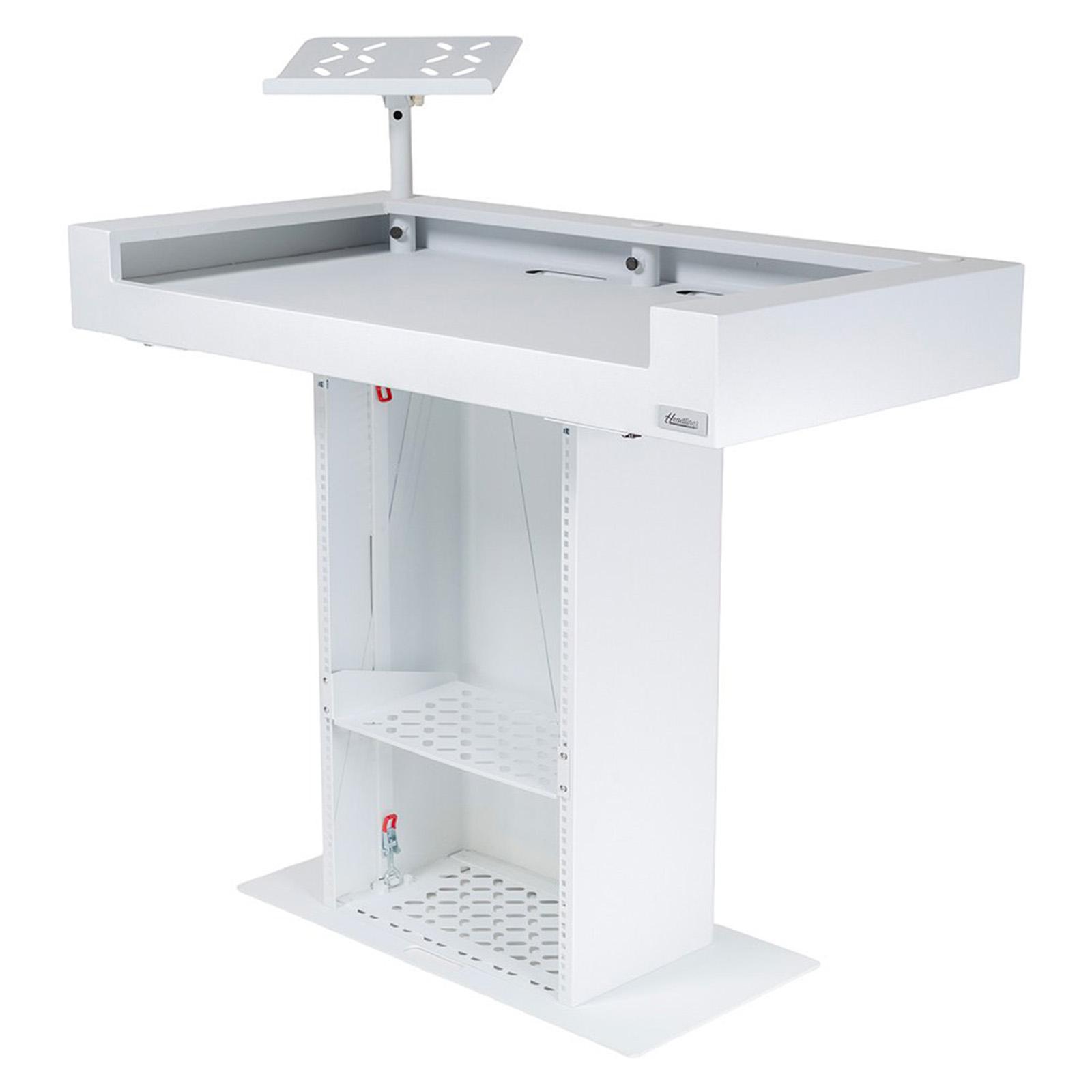 Headliner HL30001 Malibu DJ Booth (White) - Open Box Mint