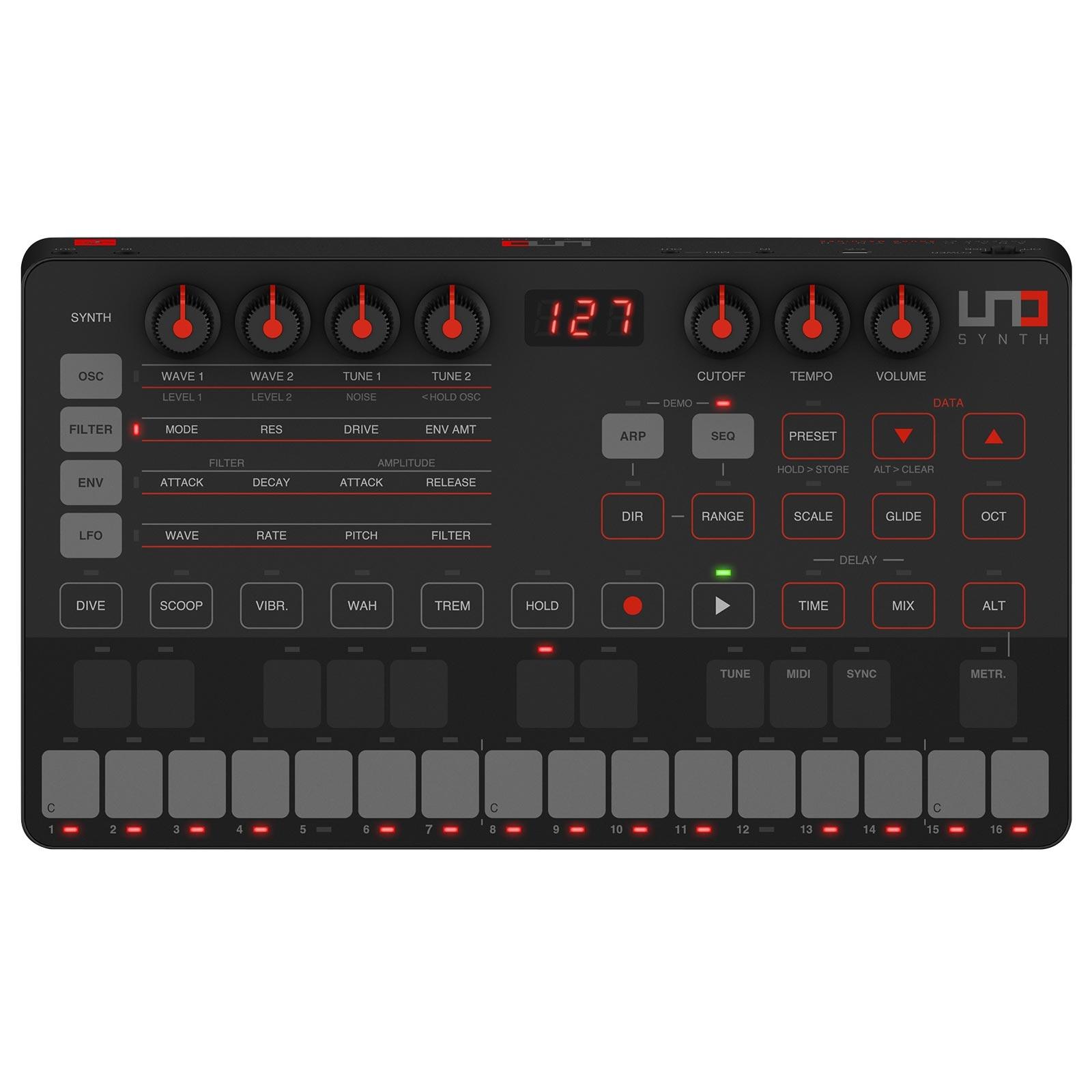 IK Multimedia UNO Synth Monophoninc Synthesizer | IDJNOW
