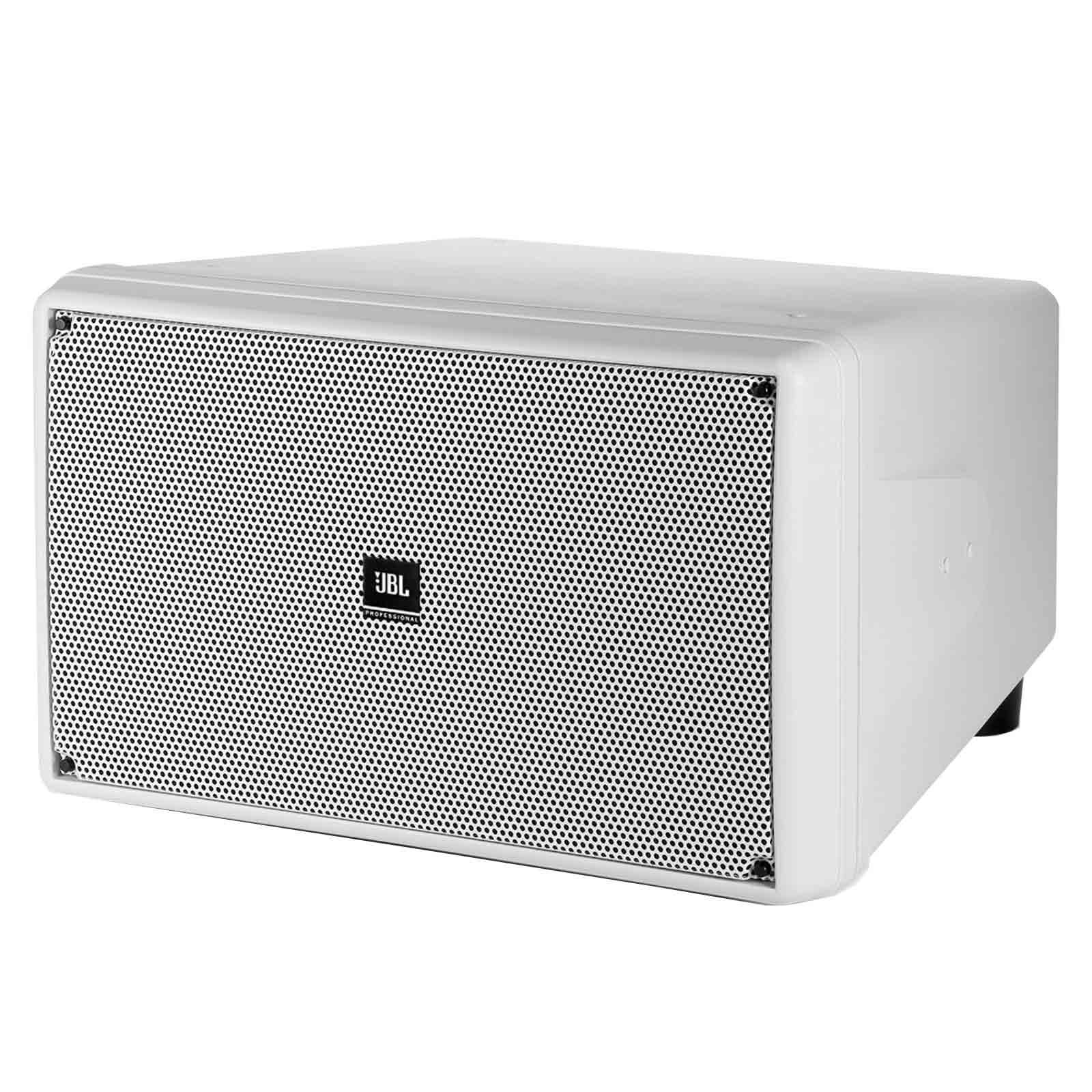JBL Control SB2210-WH Dual 10” Subwoofer (White) | IDJNOW