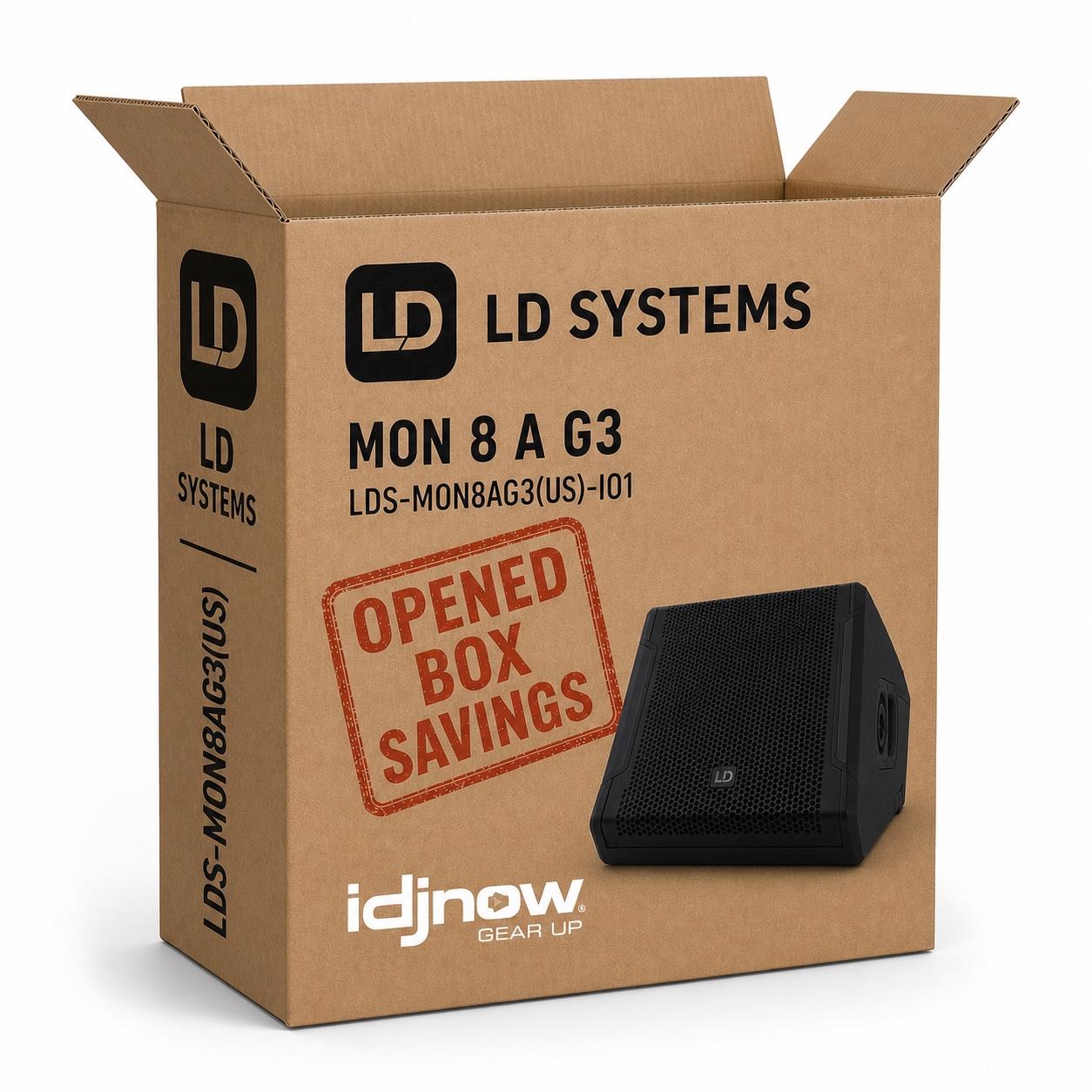 LD Systems MON 8 A G3 Stage Monitor - Open Box Mint | IDJNOW