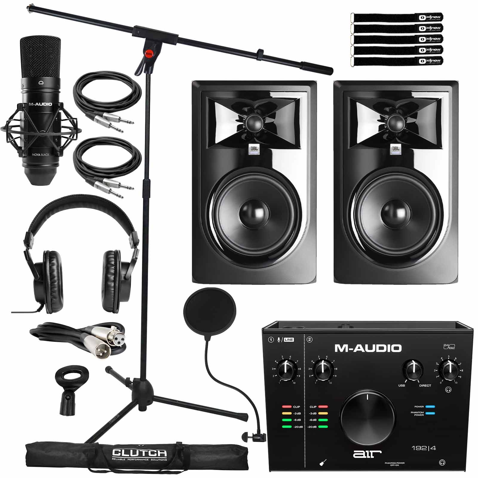 M-Audio AIR 192 | 4 Studio Pro with JBL 6
