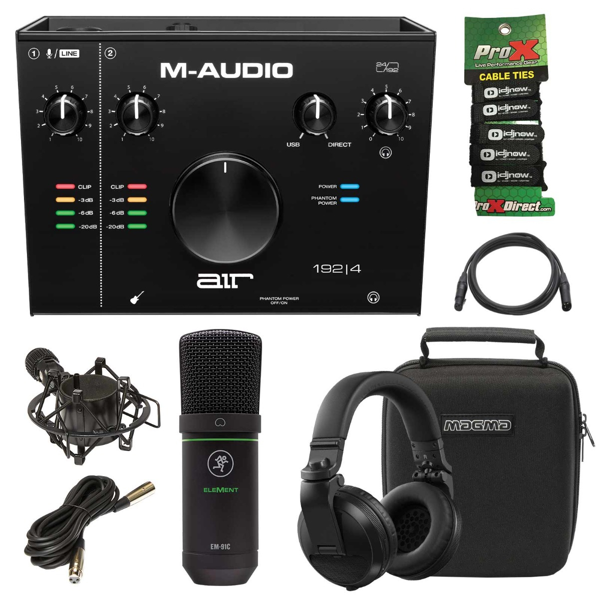 M-Audio AIR 192|4 Vocal Studio Pro Kit with USB Interface