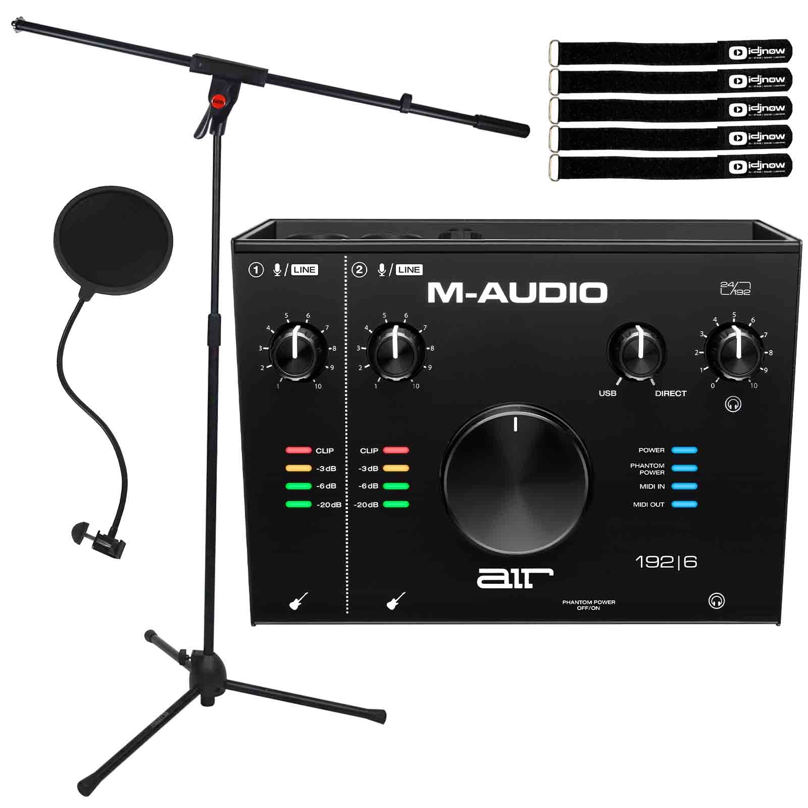 funkasize00 　M-AUDIO  alr192 M-Audio AIR 192|14 Desktop 8x4 USB Type-C Audio/MIDI AIR 192-14