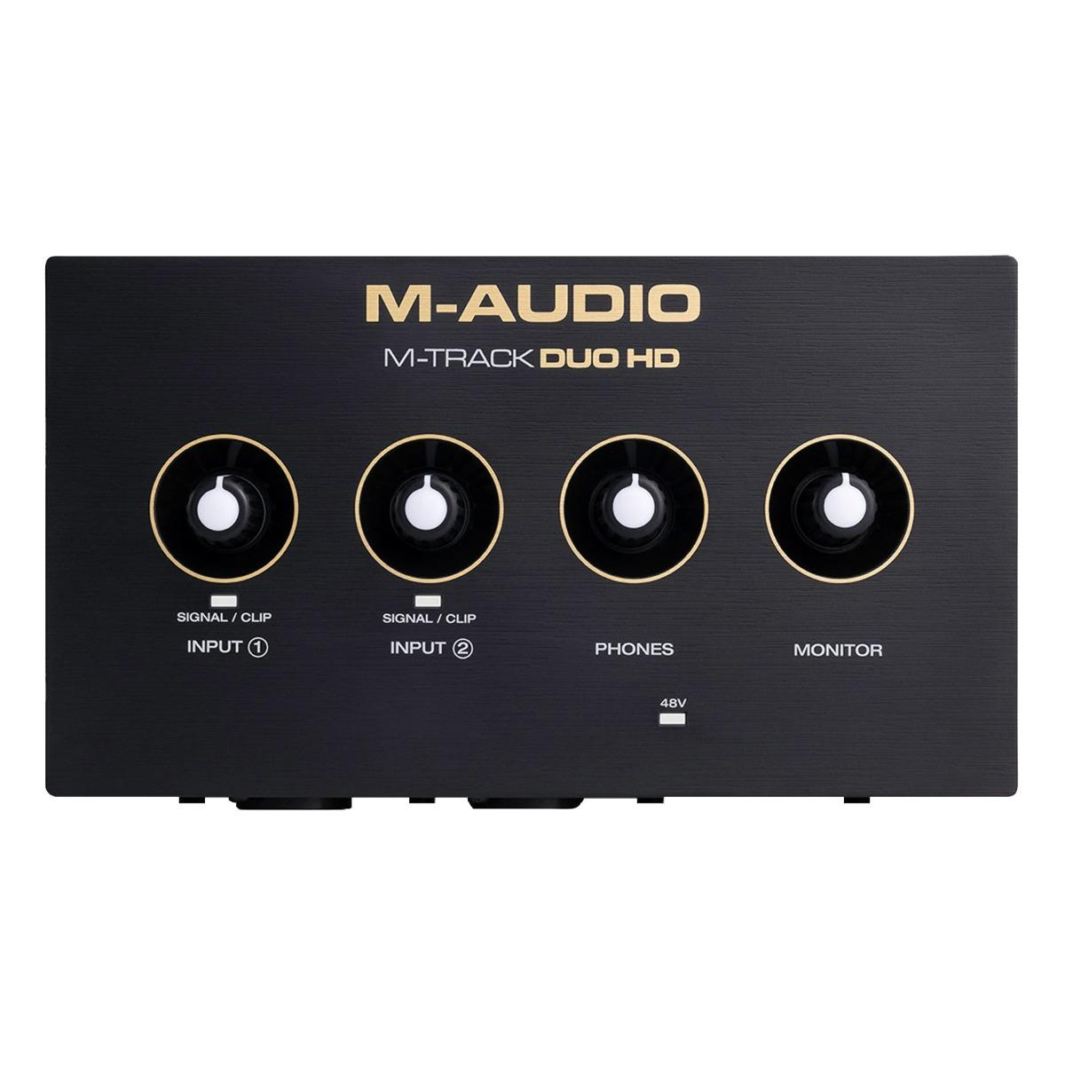 M-Audio M-Track Duo HD 24-Bit 2-in 2-out USB-C Interface
