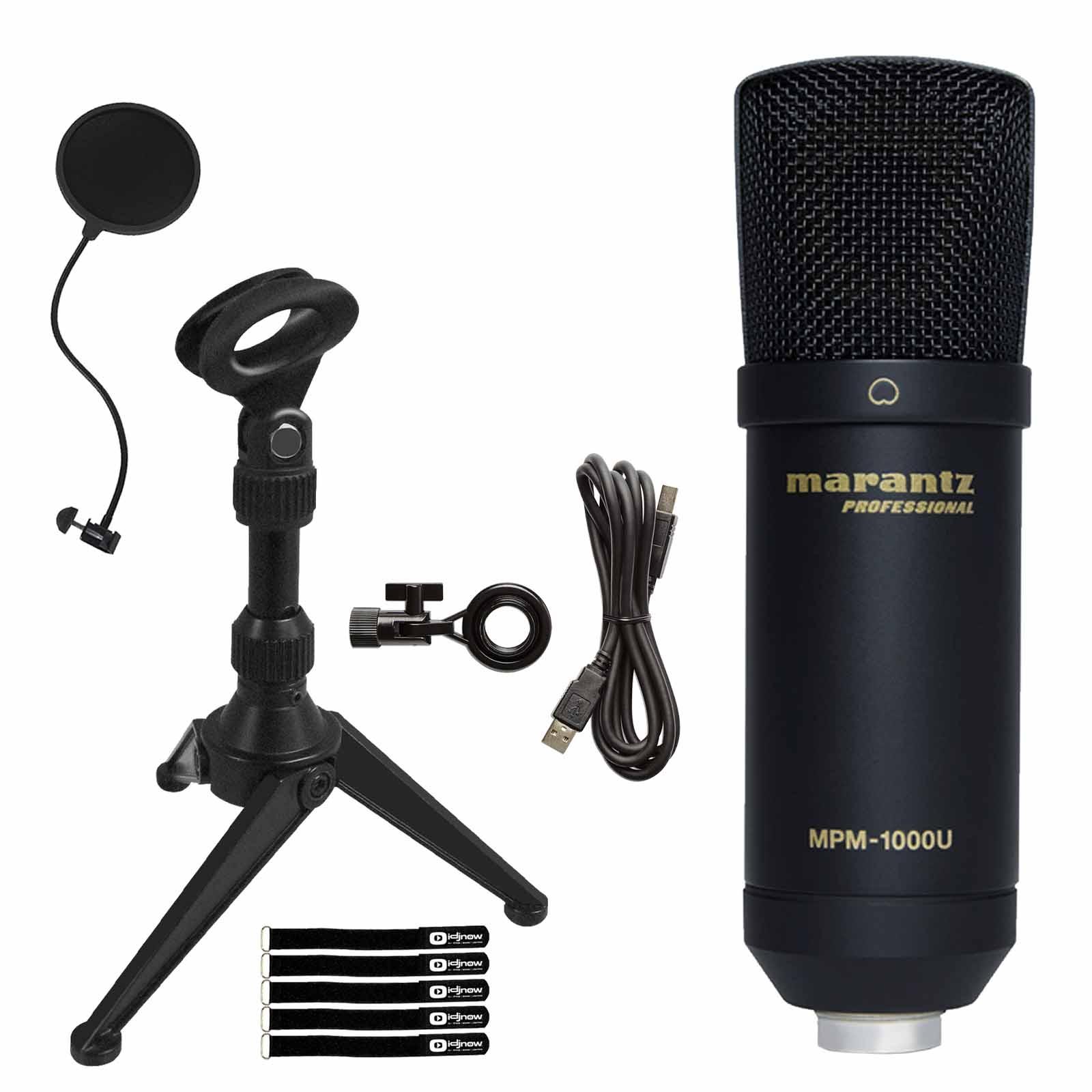 Marantz MPM-1000U USB Podcasting Desktop Stand | IDJNOW