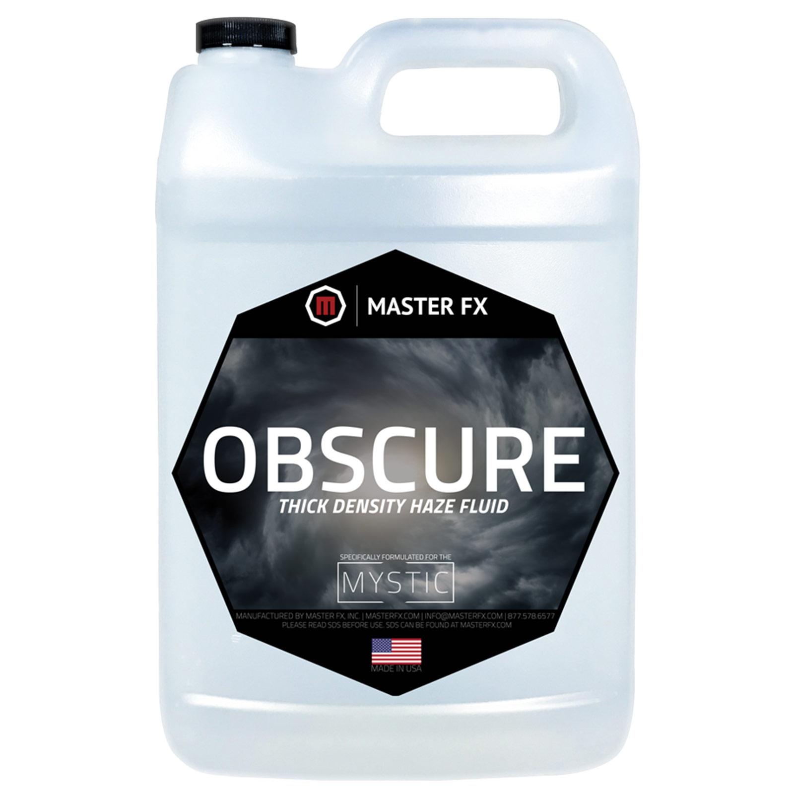 Master FX HF-MO-1 Obscure Thick Haze Fluid (1 Gallon) | IDJNOW
