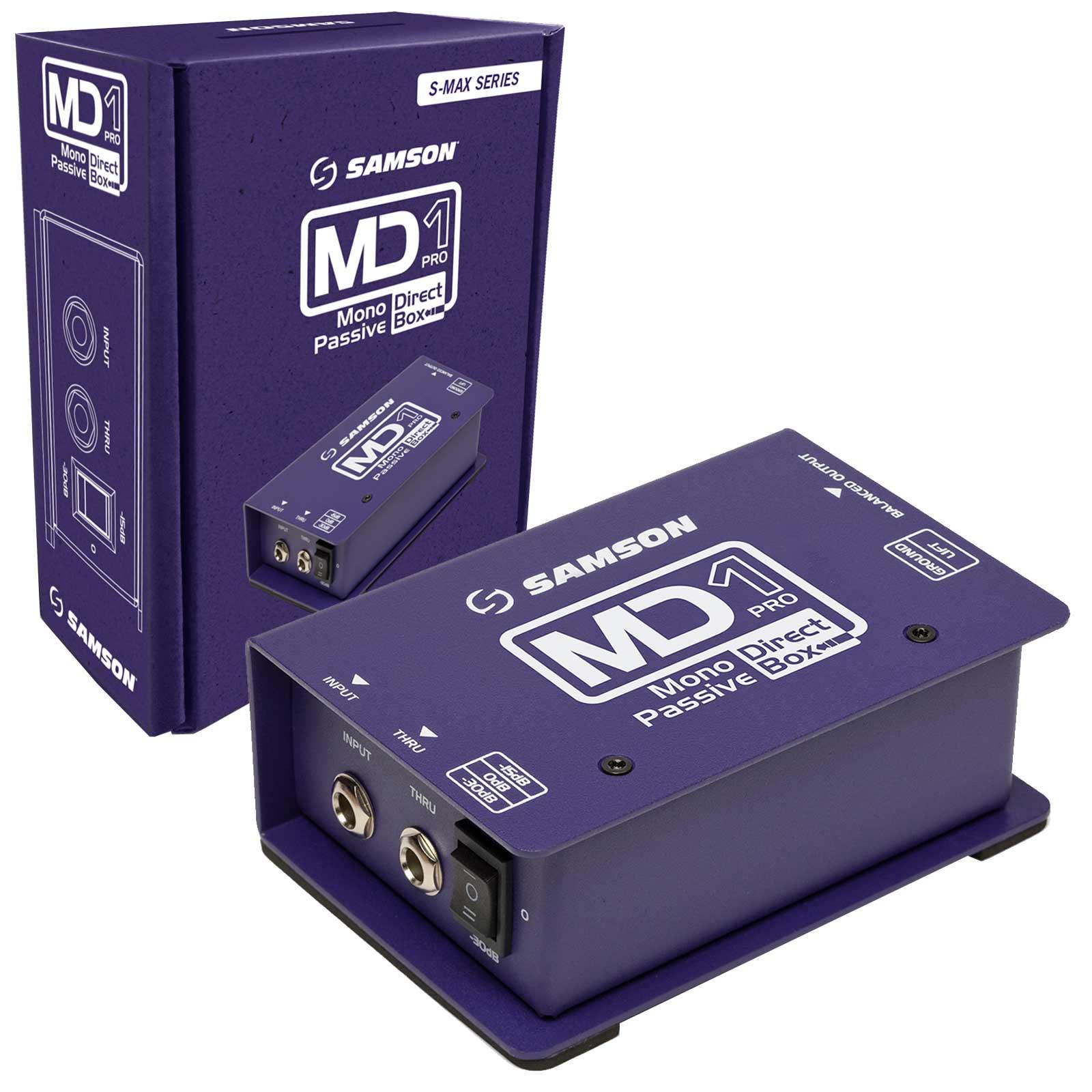 Samson MD1 Pro Mono Passive Direct Box | IDJNOW