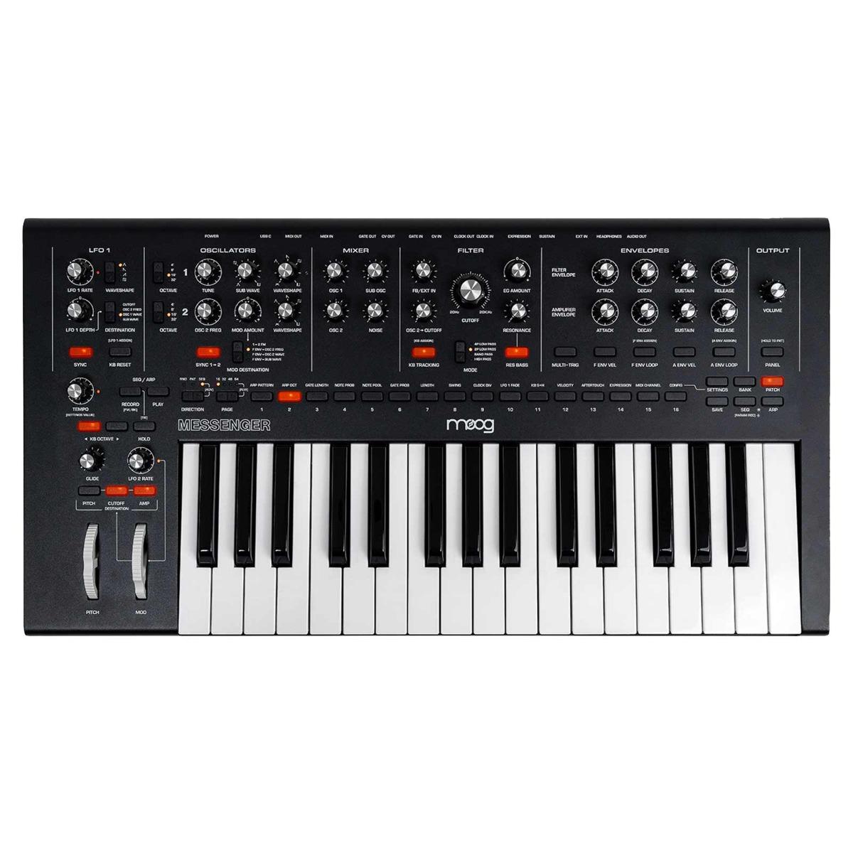 鍵盤楽器 Moog Messenger Moog MESSENGER Monophonic Analog Keyboard Synthesizer