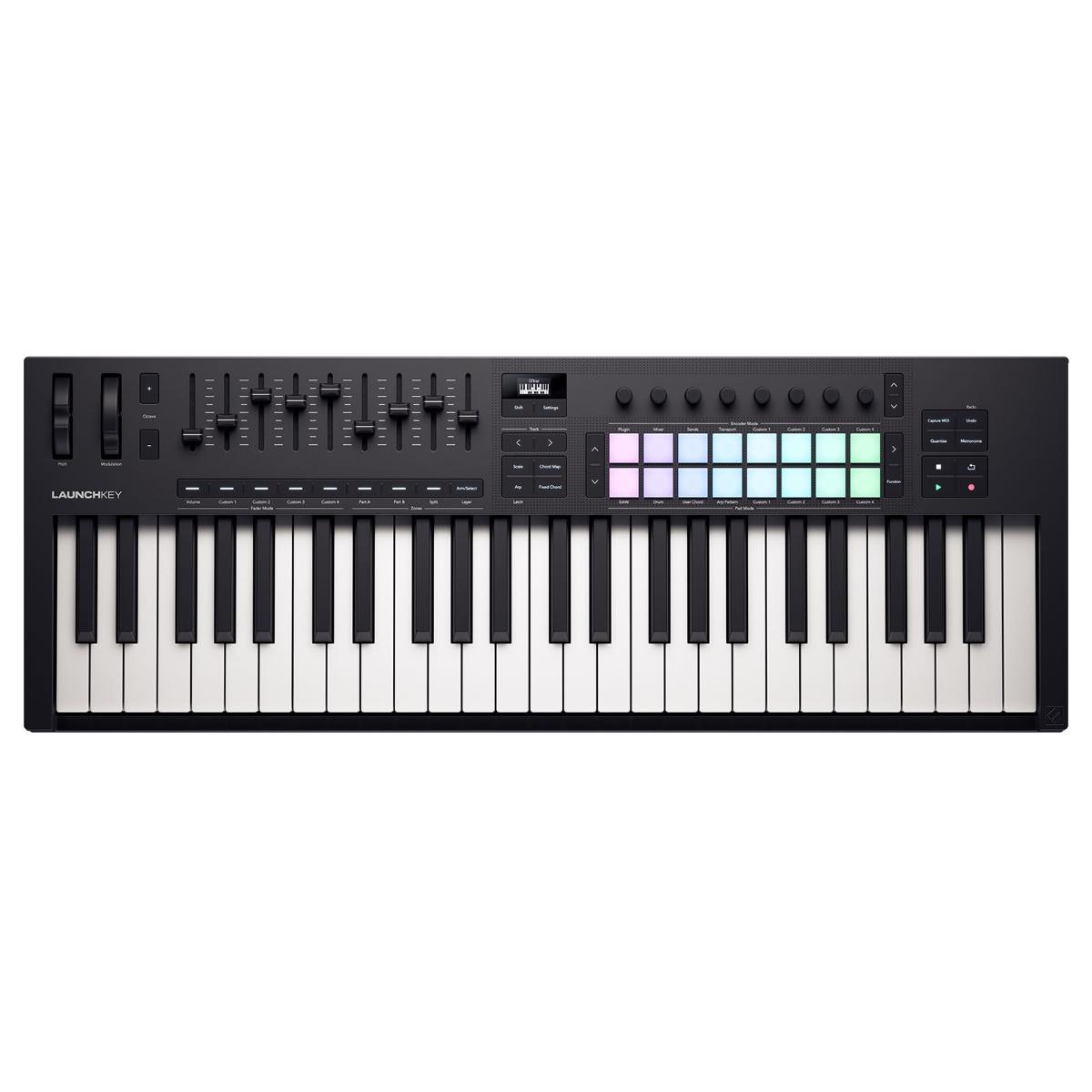 NOVATION Launchkey 49 MK3 MIDIキーボード 49鍵 Novation Launchkey 49 MK3 49-key Keyboard Controller