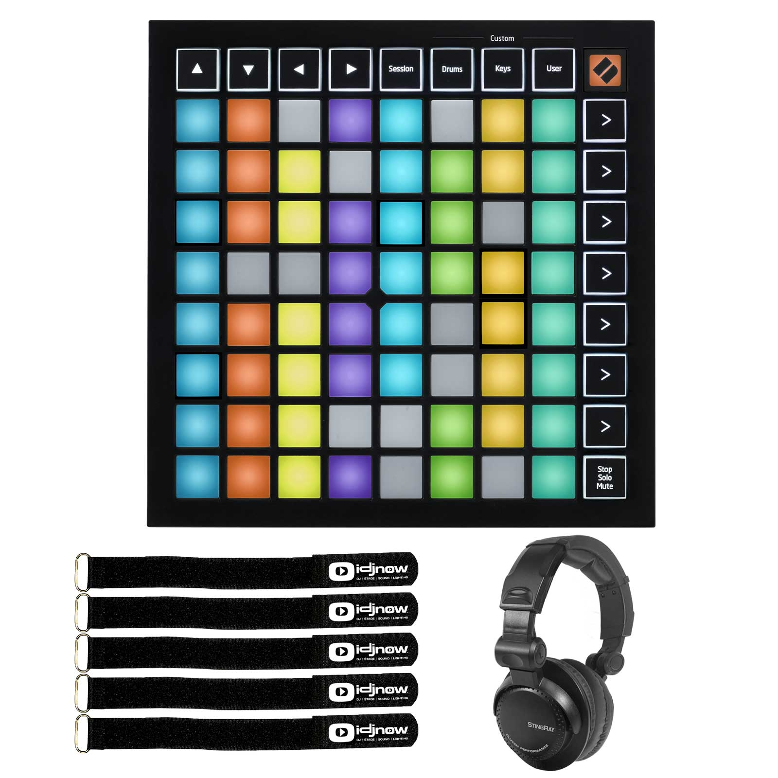Novation Launchpad Mini MK3 with Headphones | IDJNOW