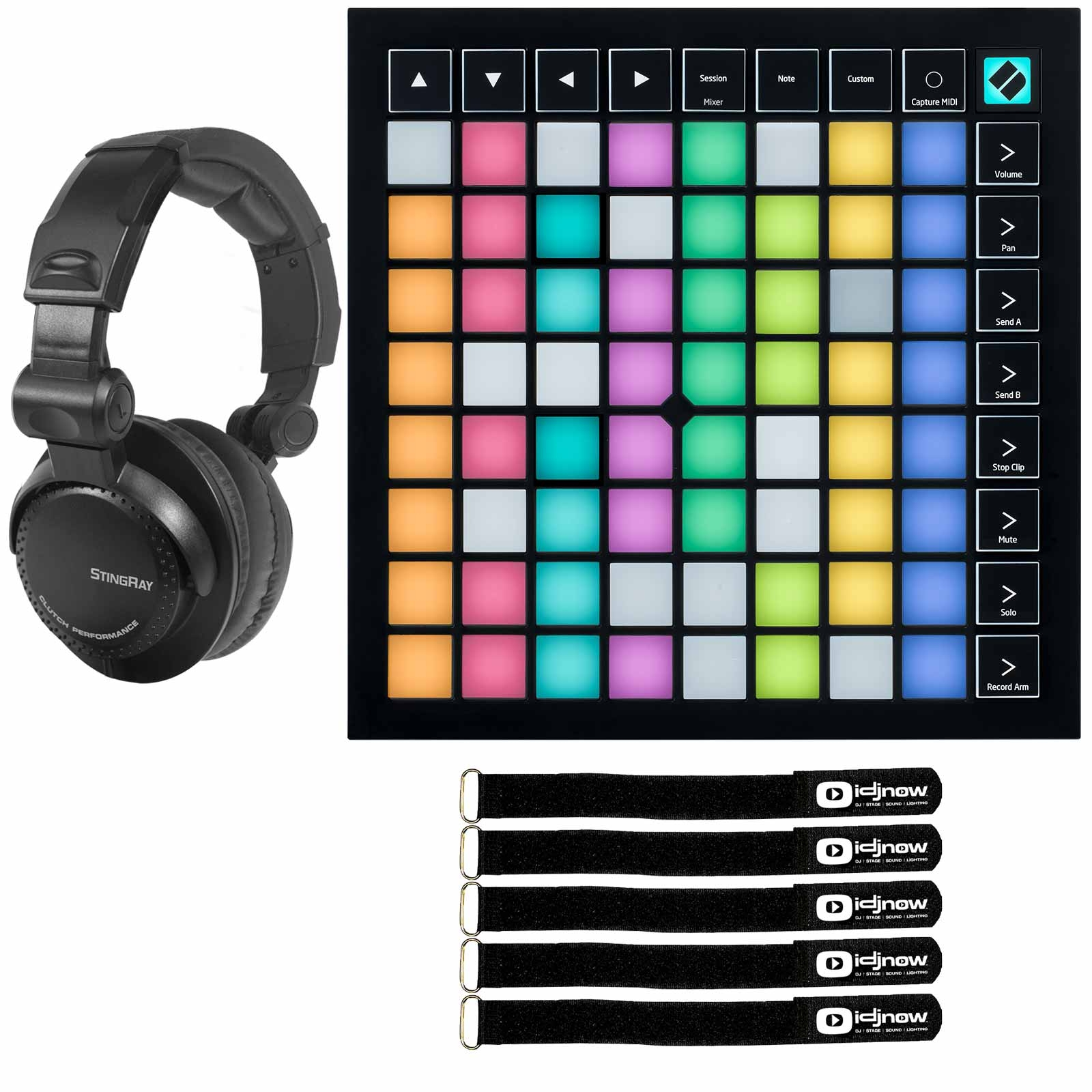 DJ機材 Novation Launchpad X Novation Launchpad X Grid Controller & Headphones | IDJNOW