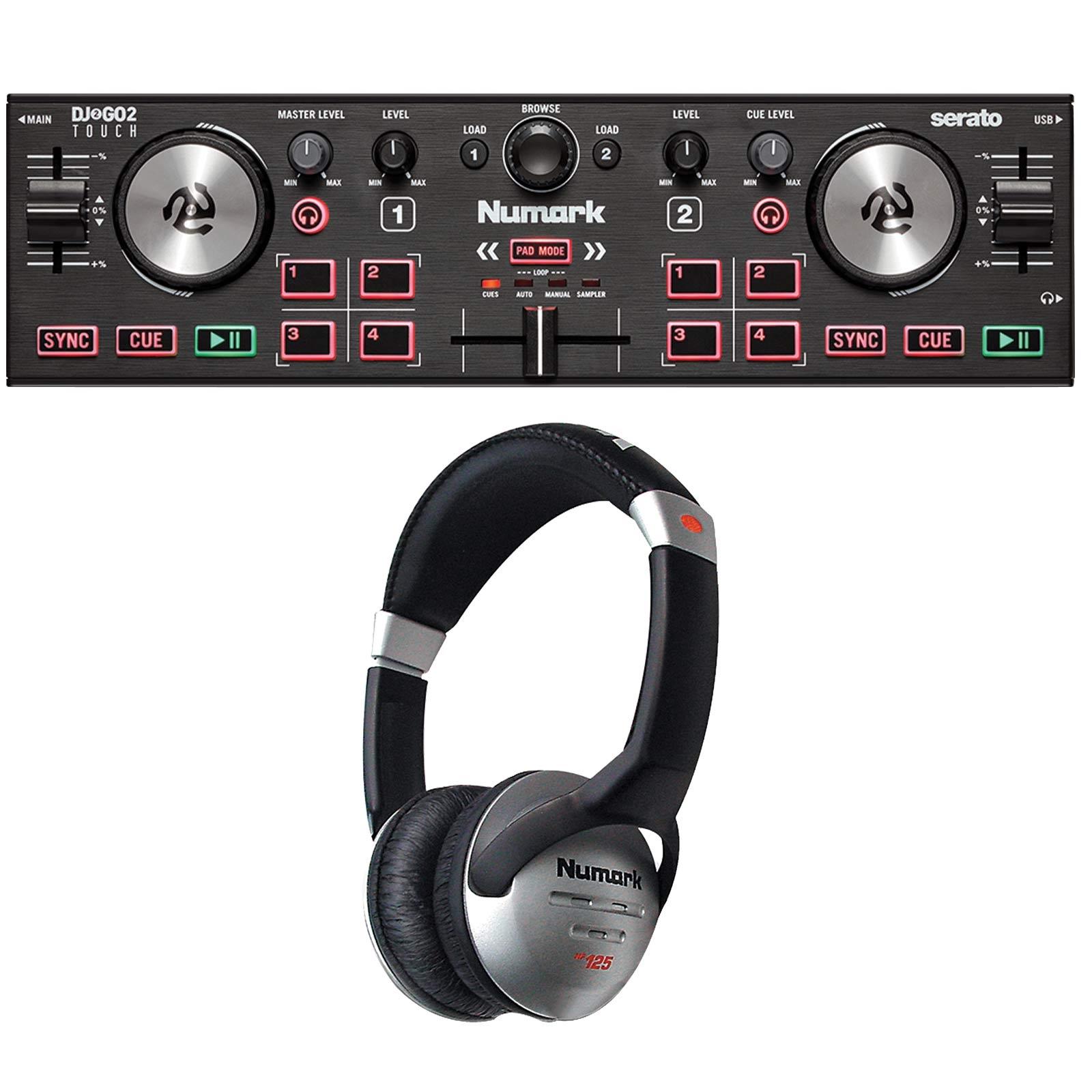 Numark DJ2GO2 Touch Controller & HF125 Headphones | IDJNOW