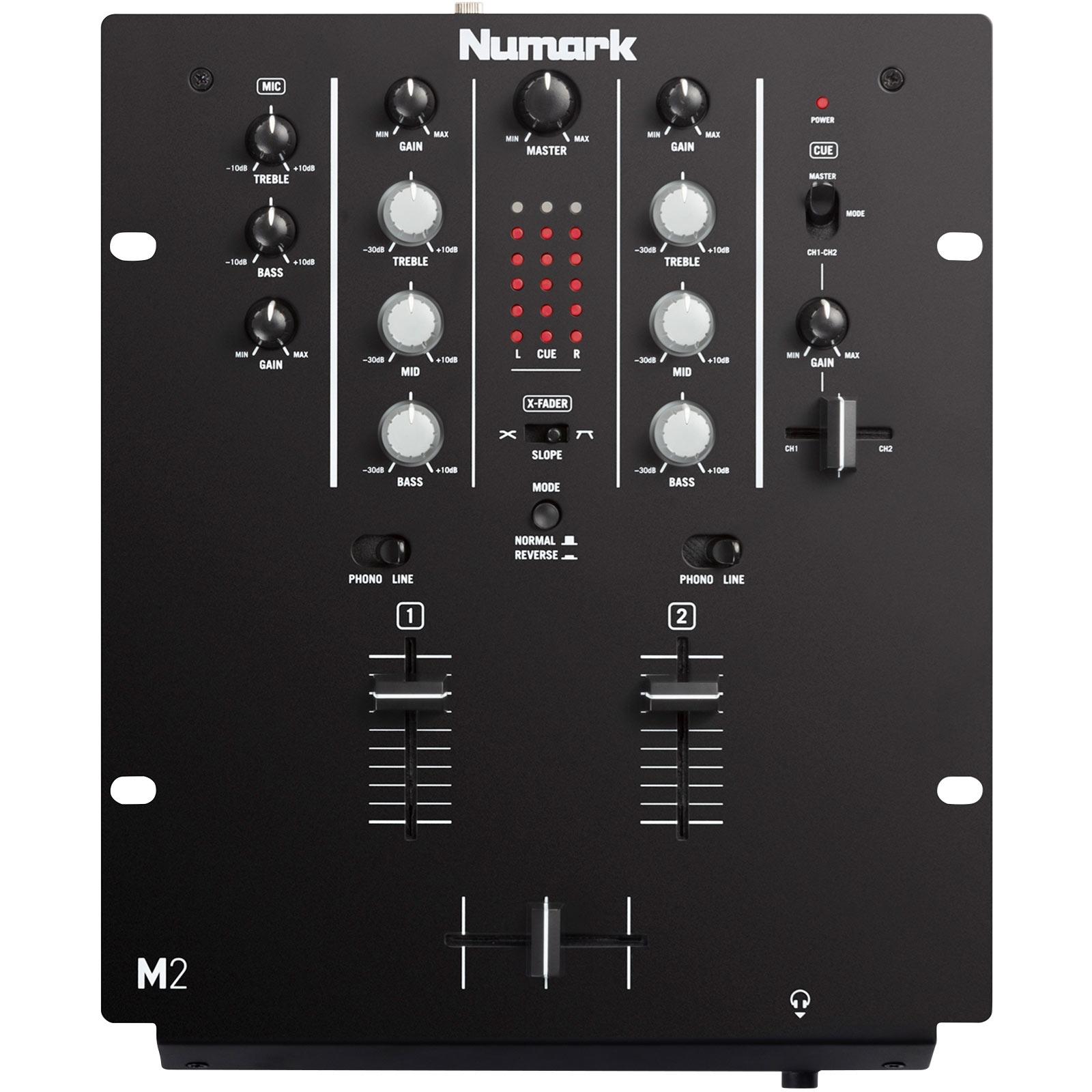 M2 Black Professional Scratch DJ Mixer by Numark | IDJNOW
