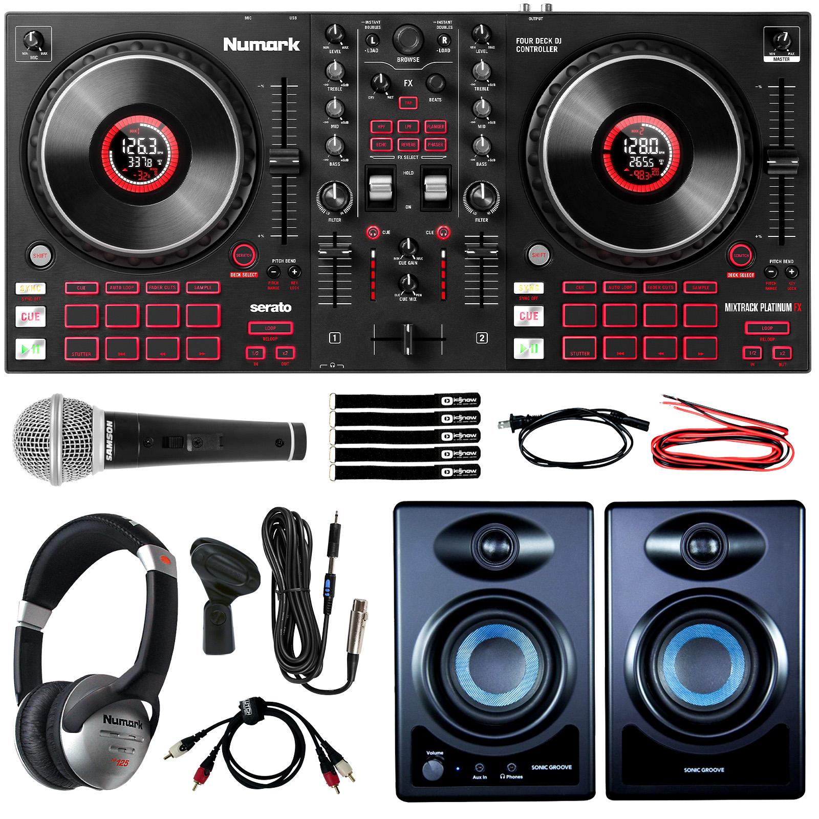 Numark Mixtrack Platinum FX with 3.5