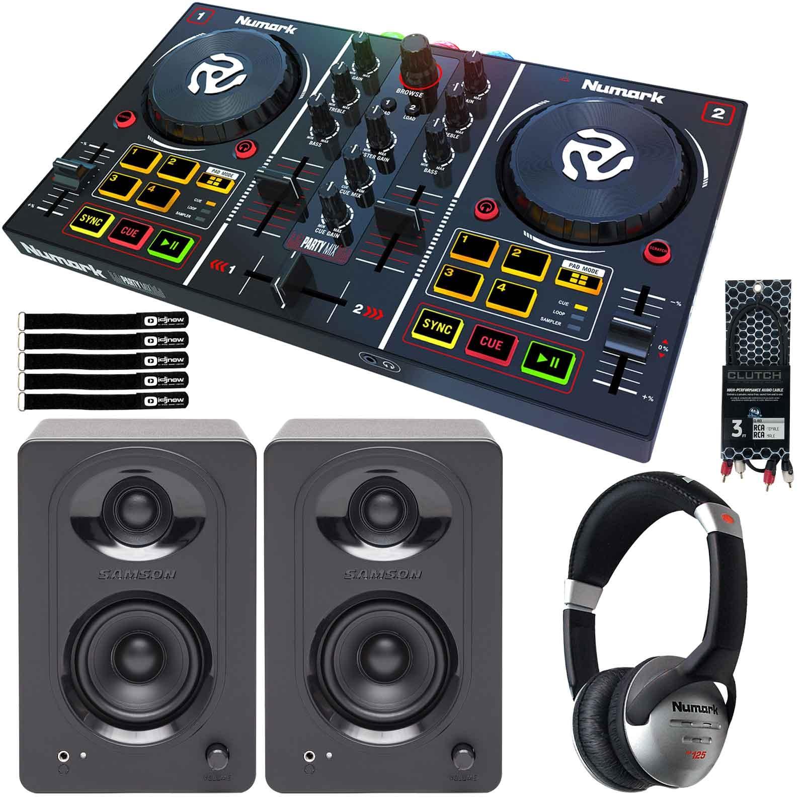 Numark Party Mix Controller & Samson 3